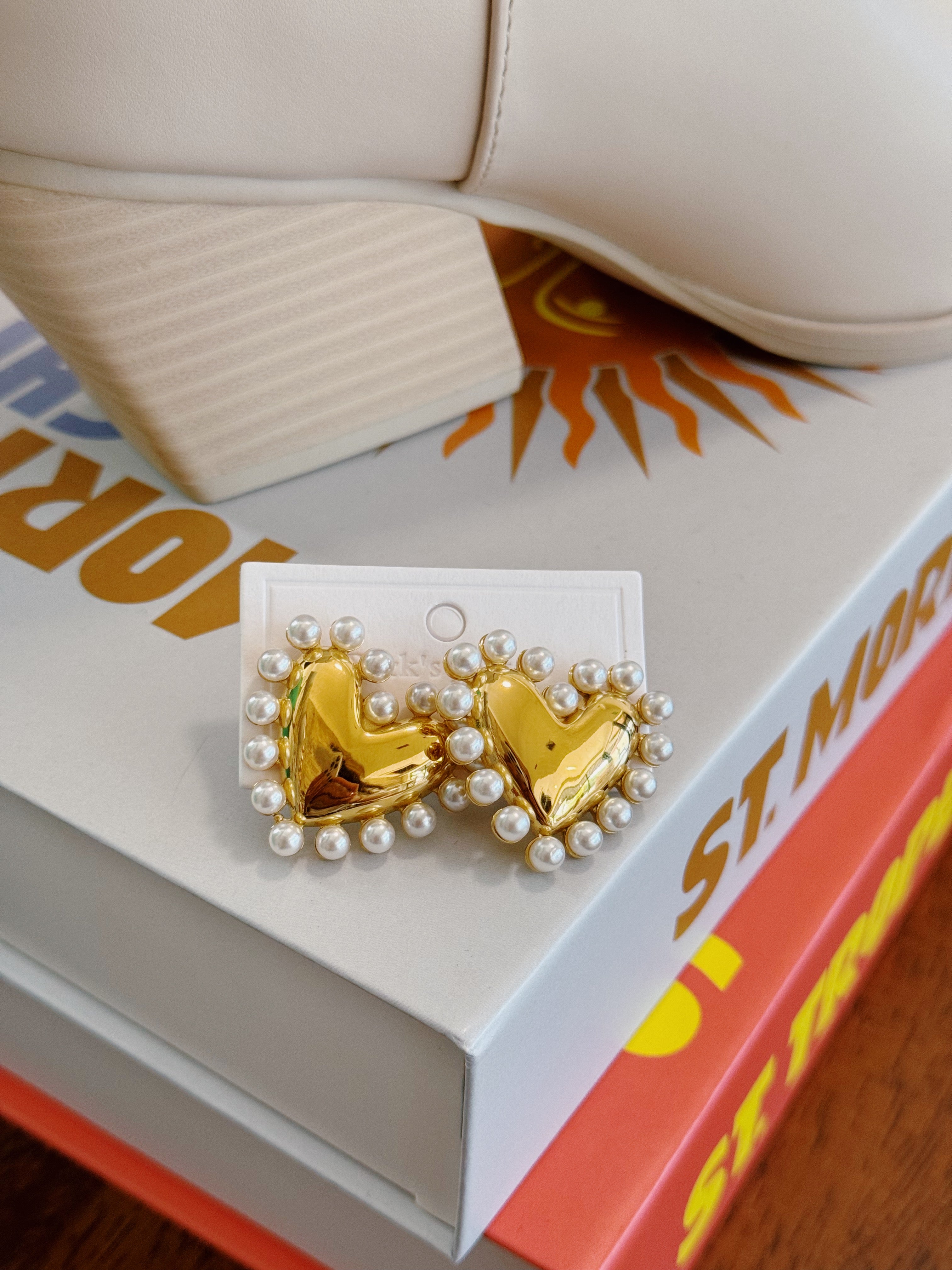 Francesca Heart Earrings