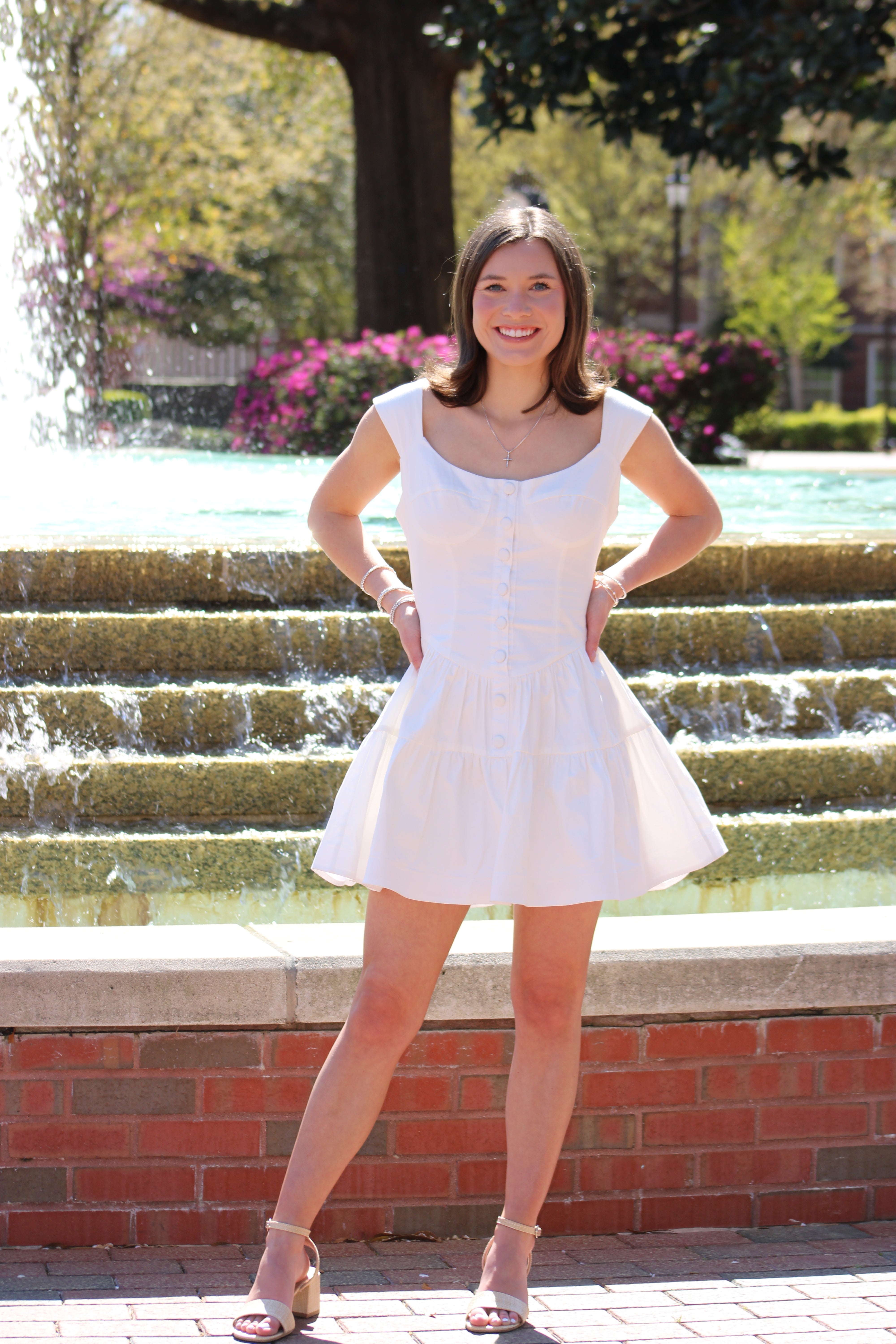 Now or Never Mini Dress - White