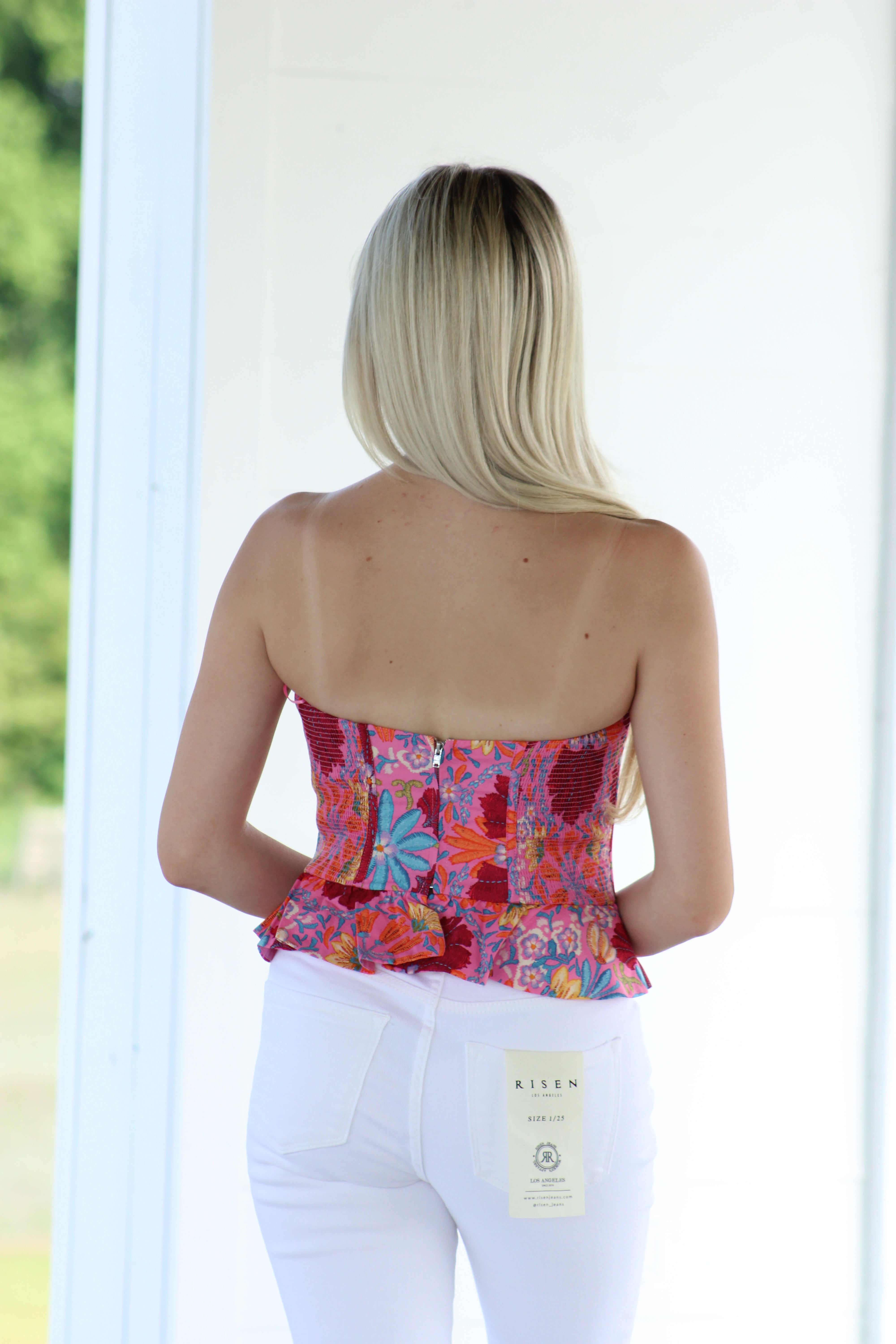 Isabelle Top - Pink Multi