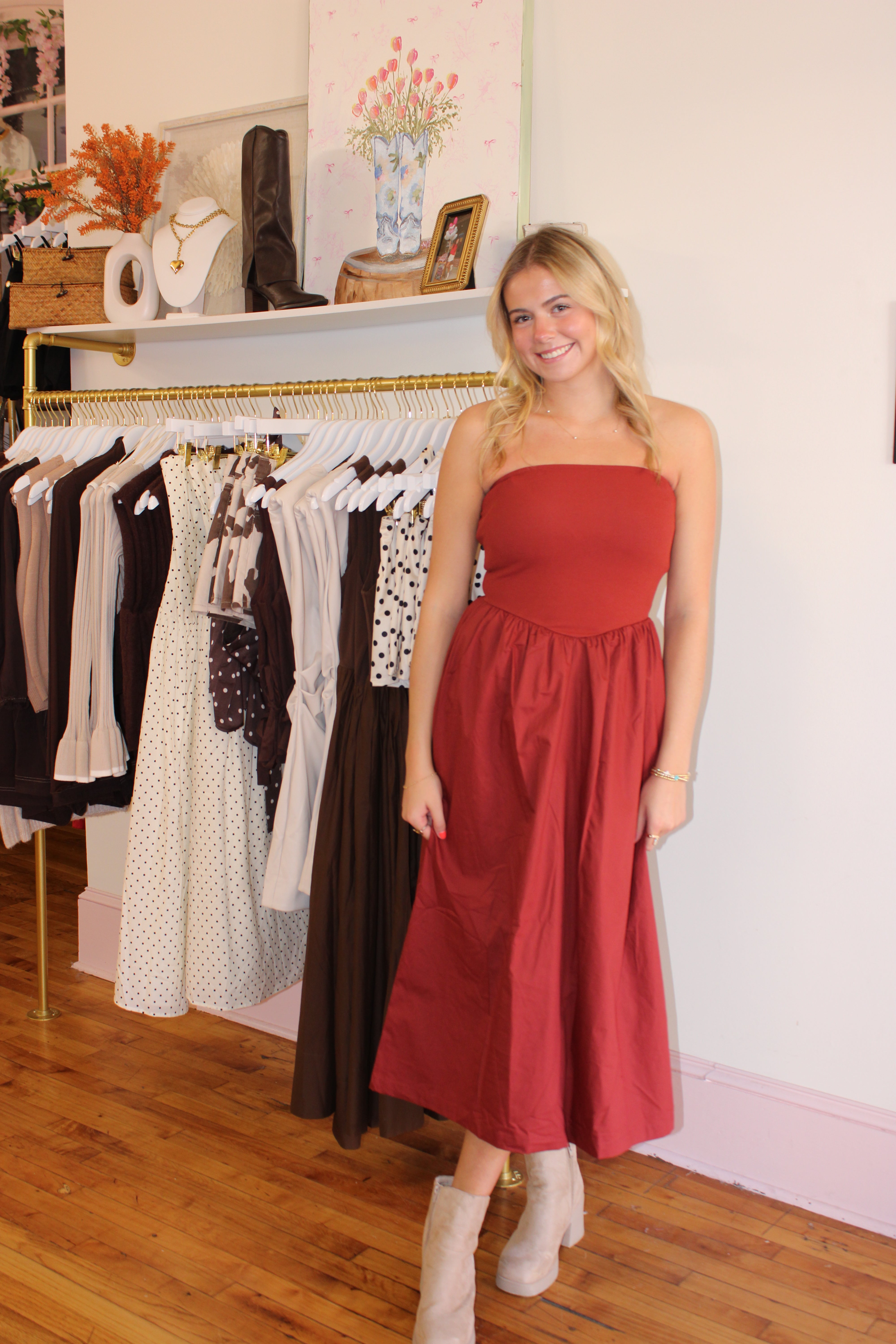 Take It From Here Maxi - Rust