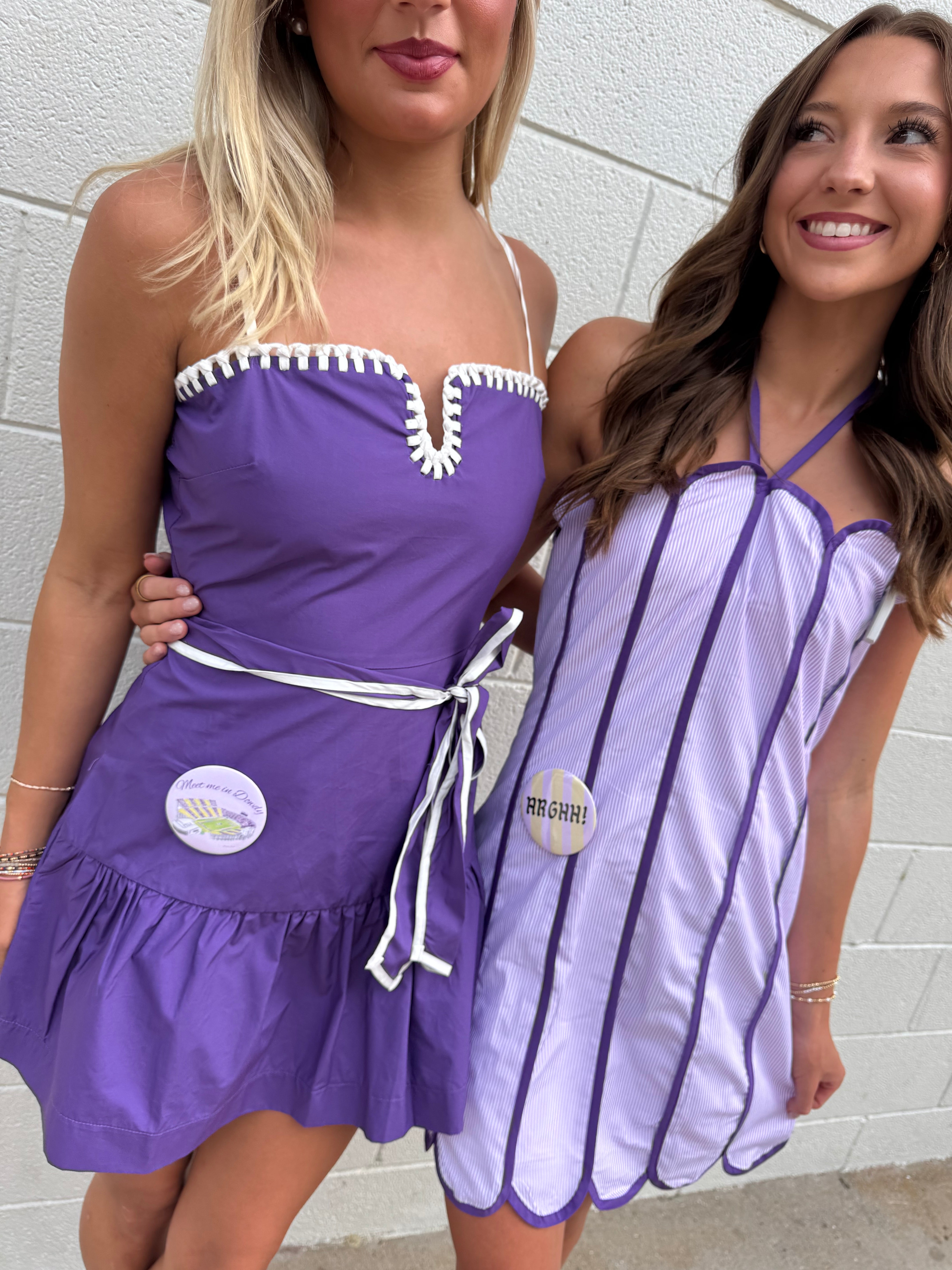 Gameday Takeover Mini Dress - Purple
