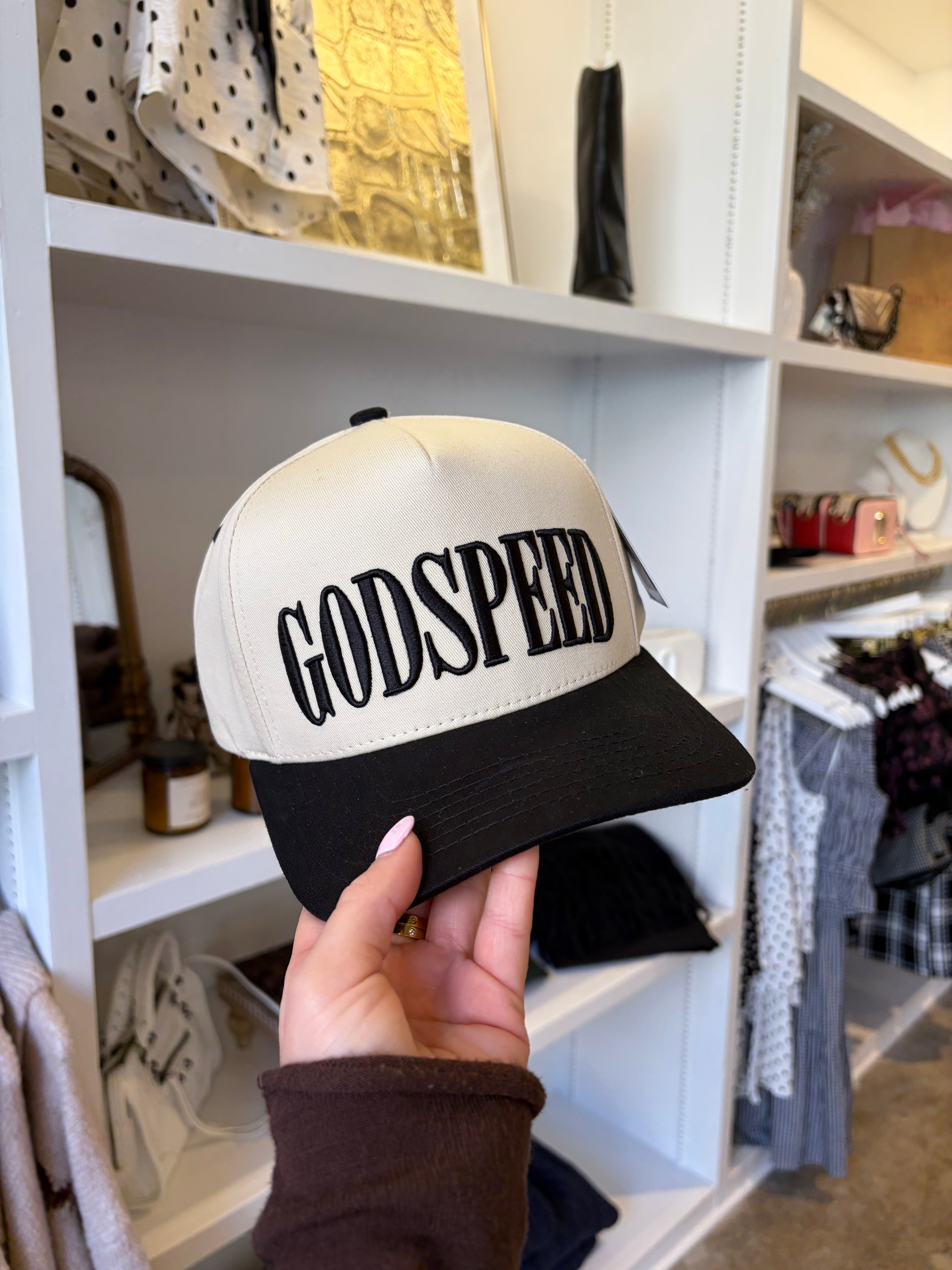 GODSPEED Embroidered Hat - Black