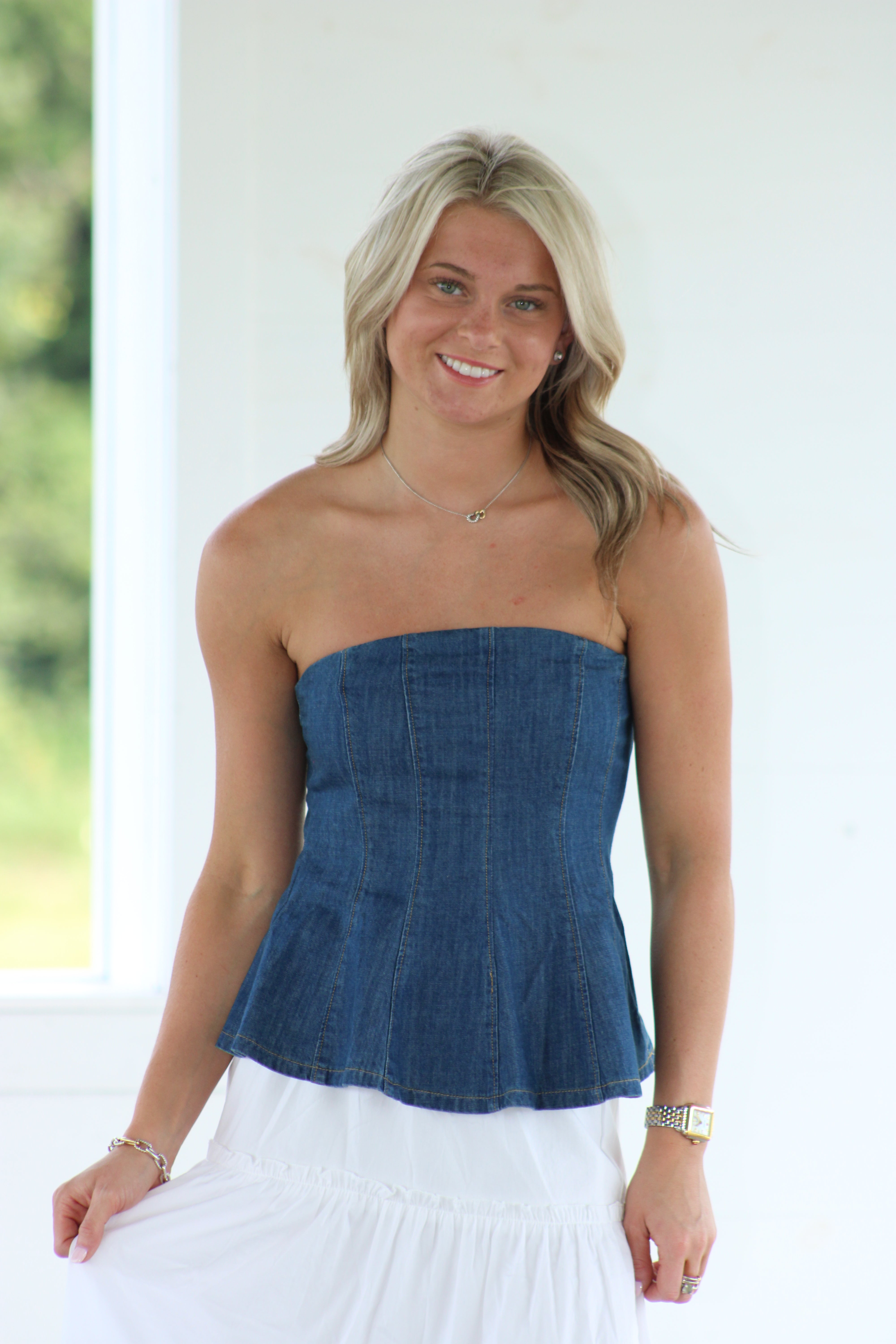 Blue Jean Baby Top - Denim