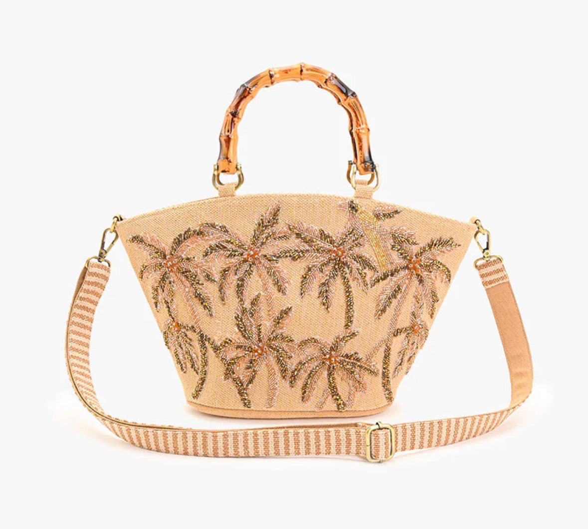 Palm Dunes Mini Tote Bag