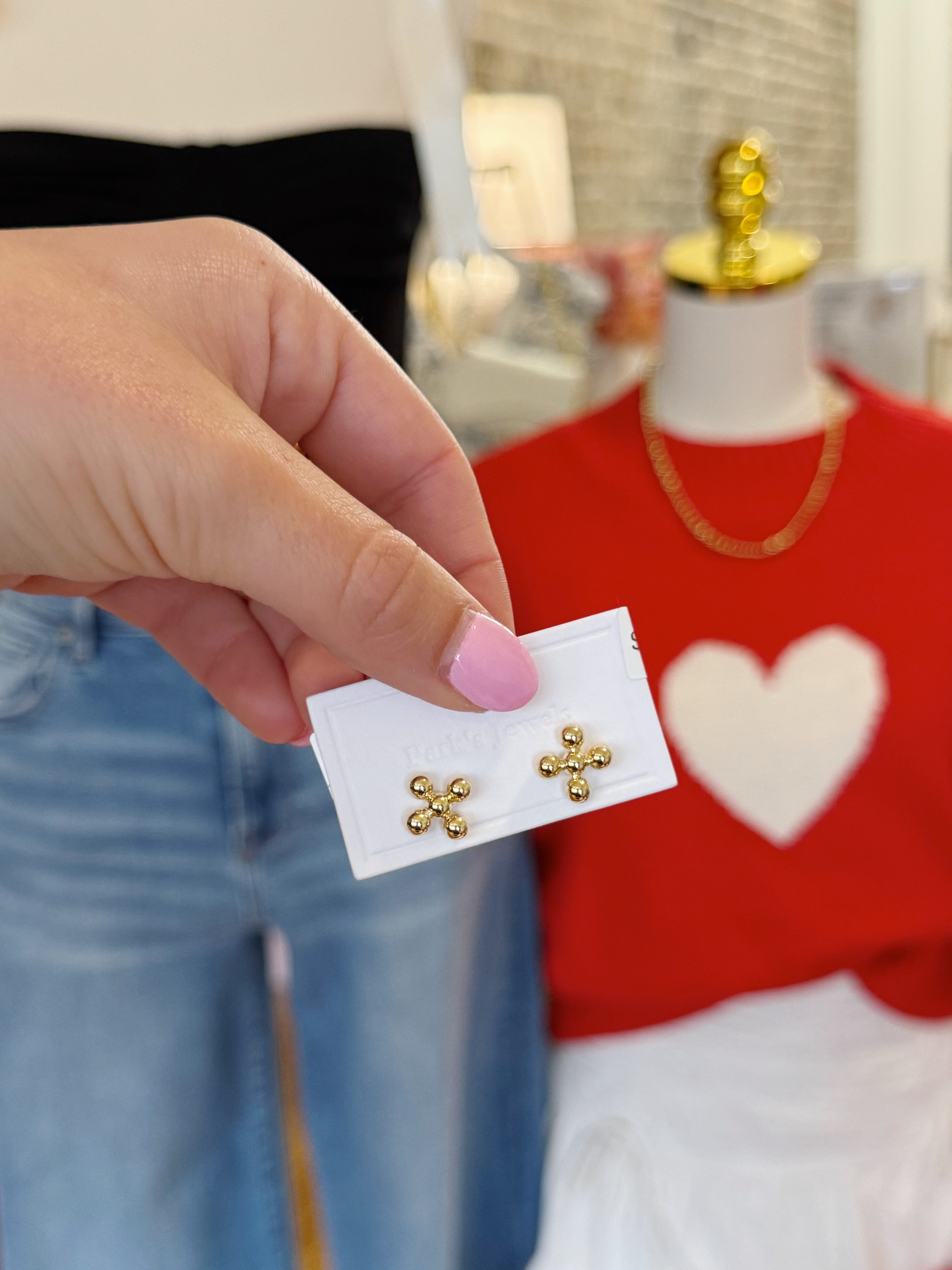 Singleton Stud Earrings