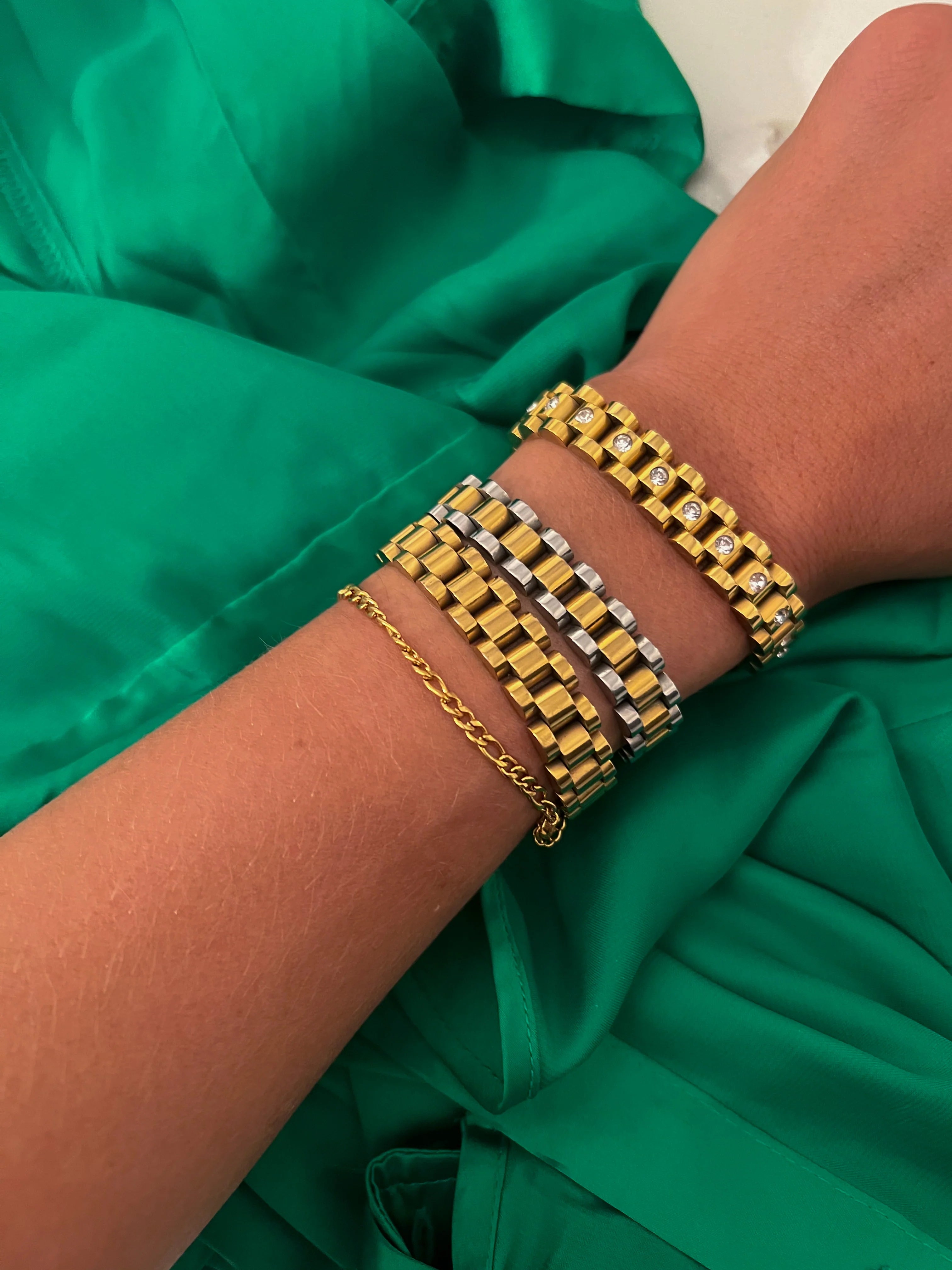 Watch Band Link Bracelet