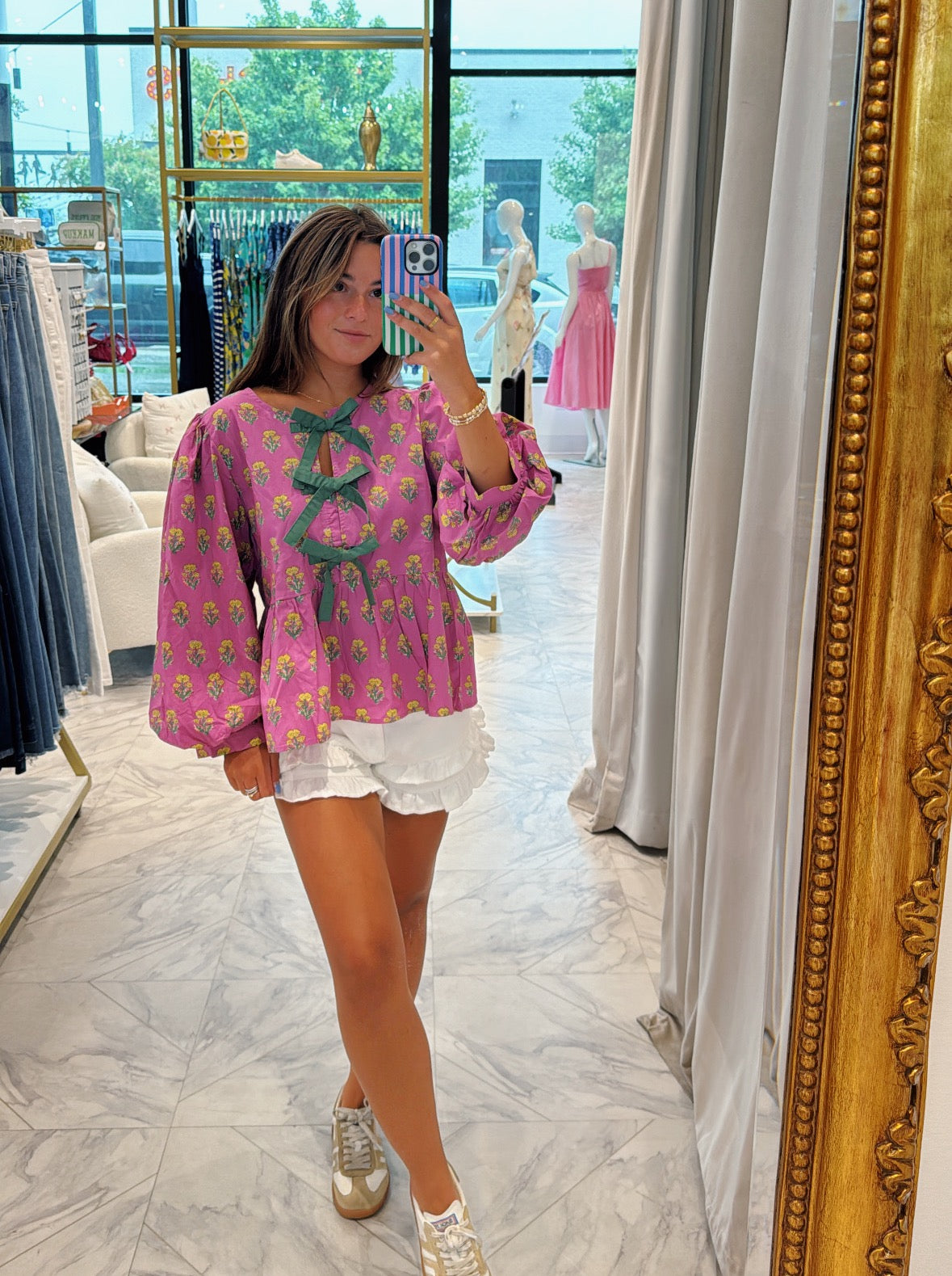 Remi Top - Fuchsia