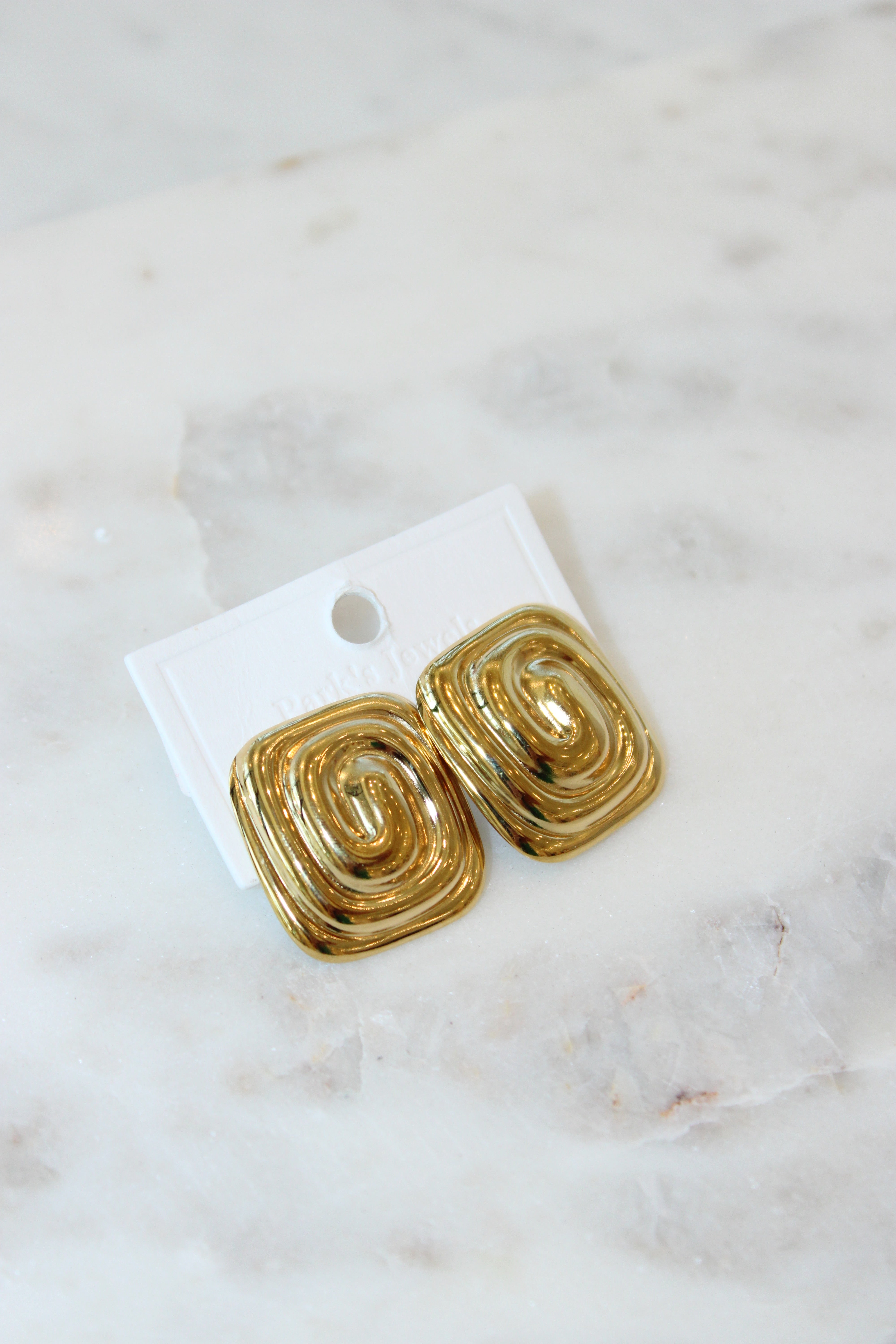 Azalea Earrings - Gold - Water Resistant
