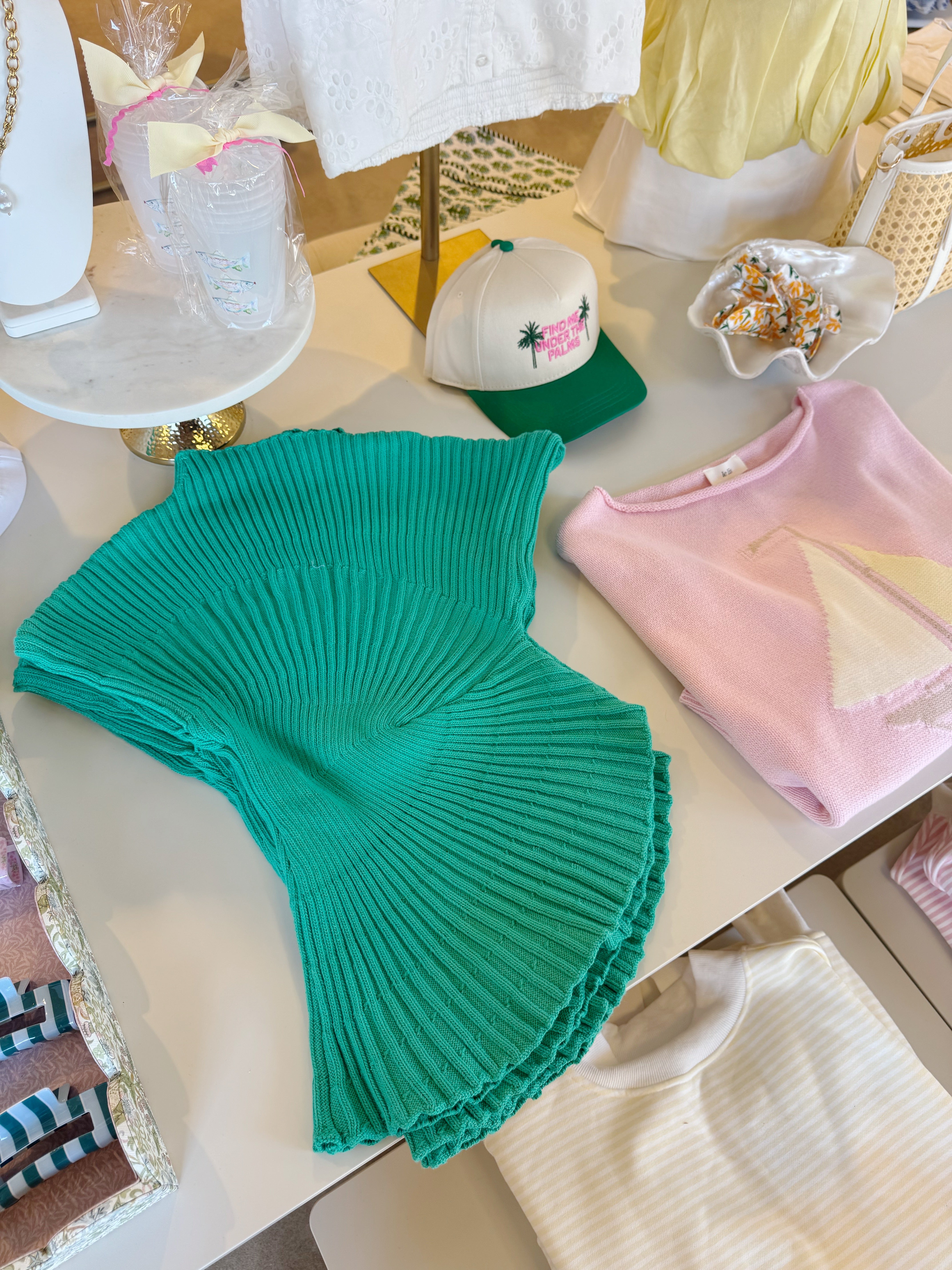 Loving Life Again Knit Top - Teal