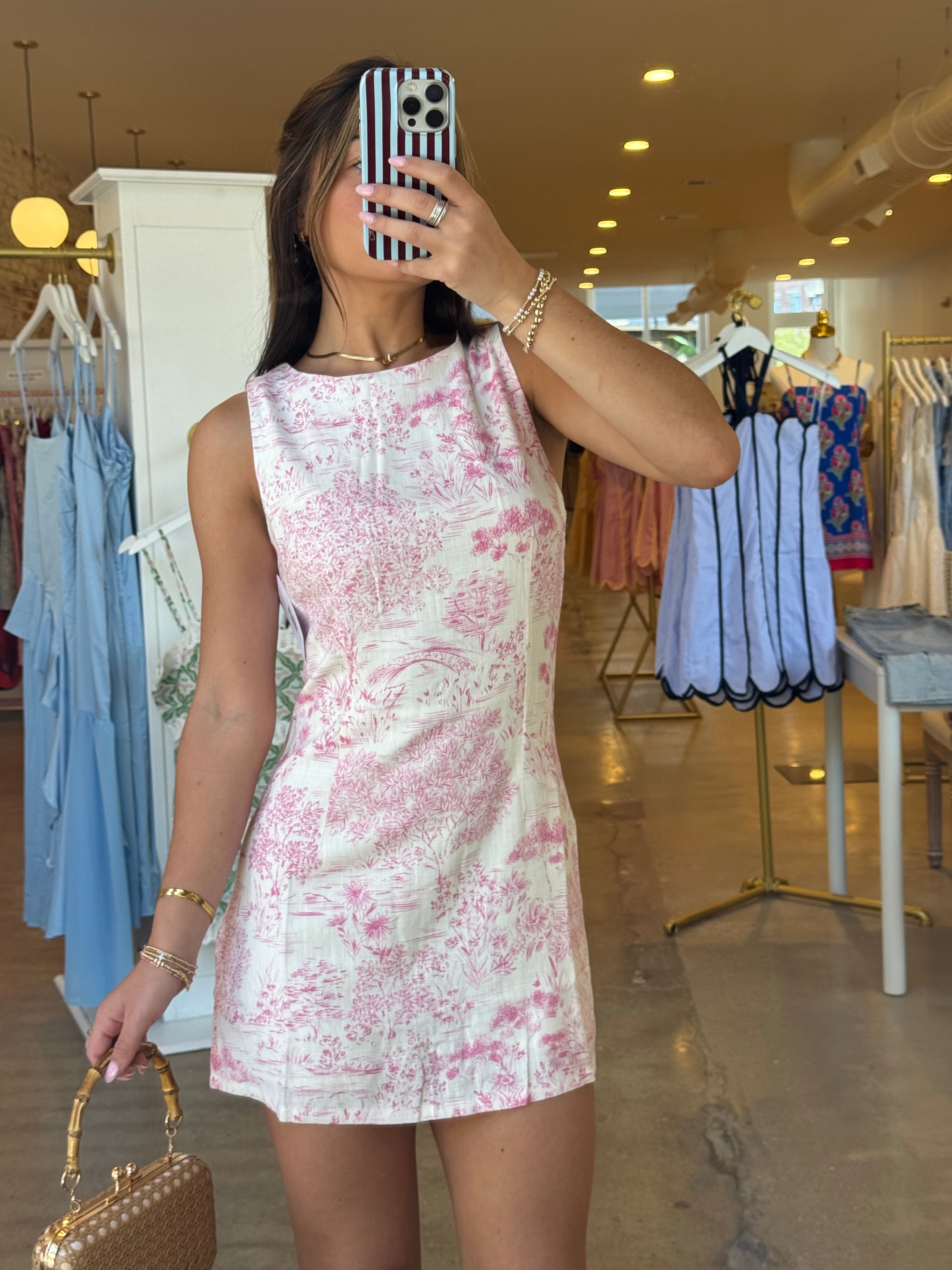 Change Of Heart Mini Dress - Pink