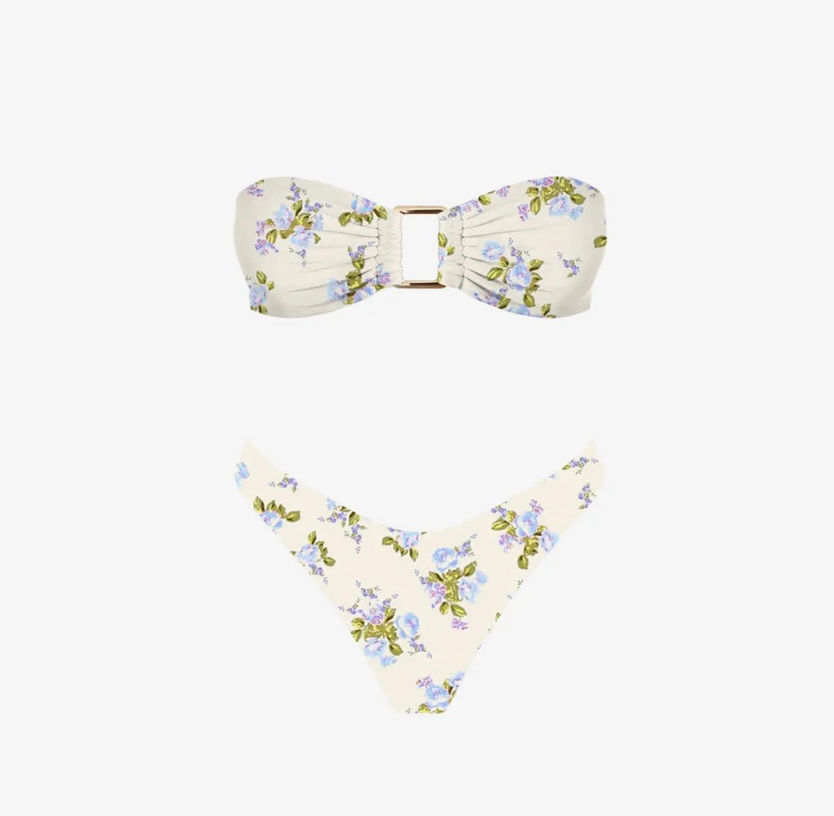 Bora Bikini Set - Cream Floral