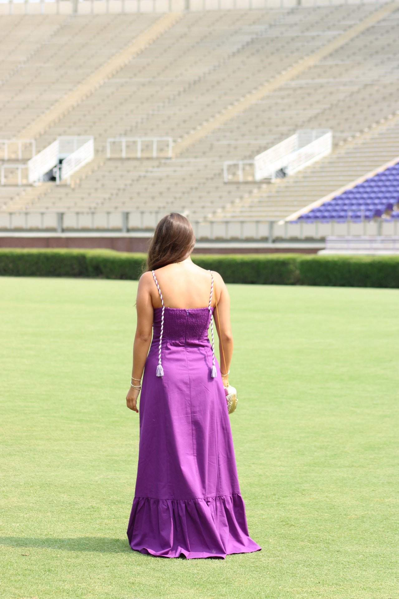 Purple Haze Maxi Dress - Purple