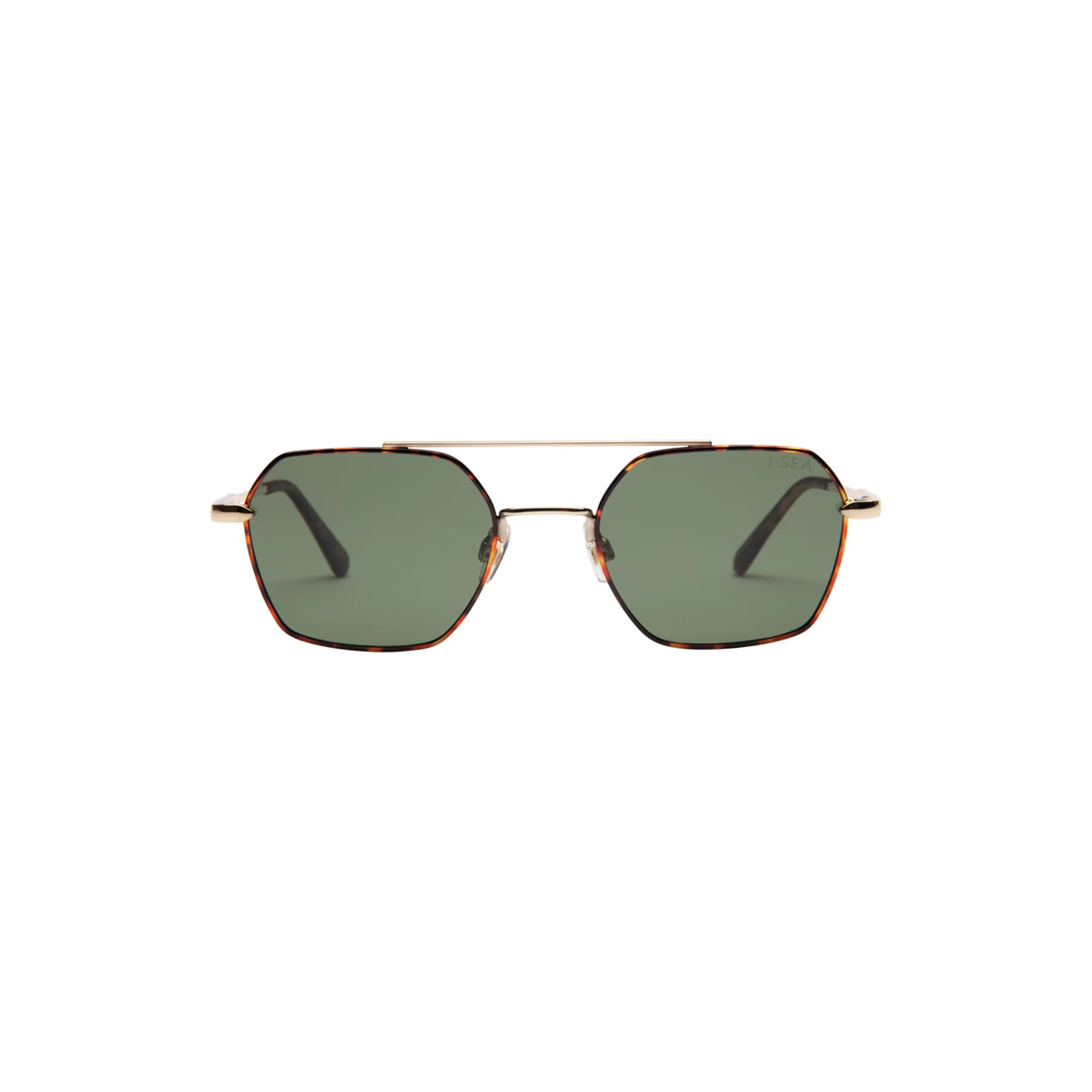 Sara Sunglasses - TORT/OLIVE POLARIZED LENS