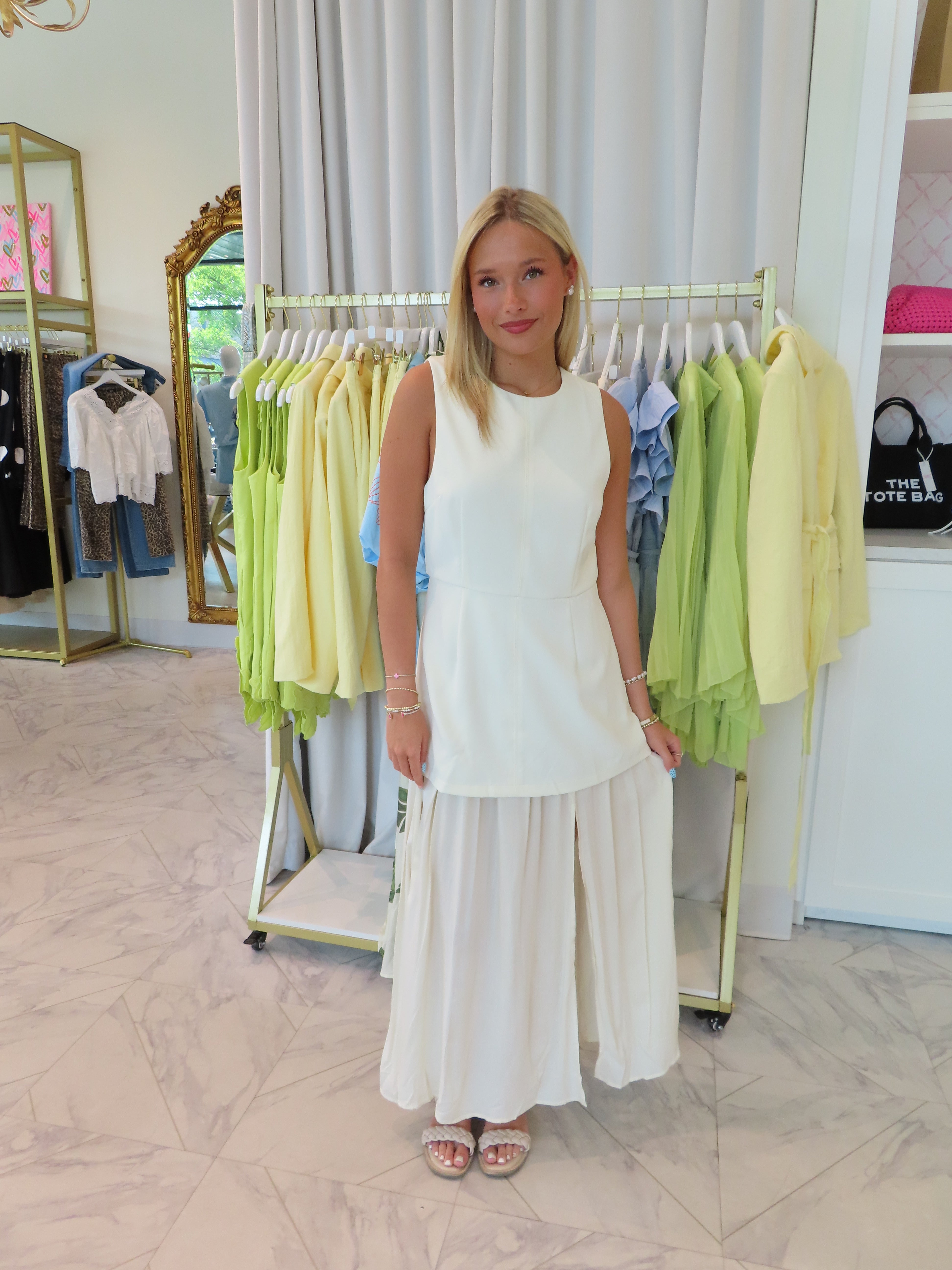 Main Event Maxi Dress - Off White