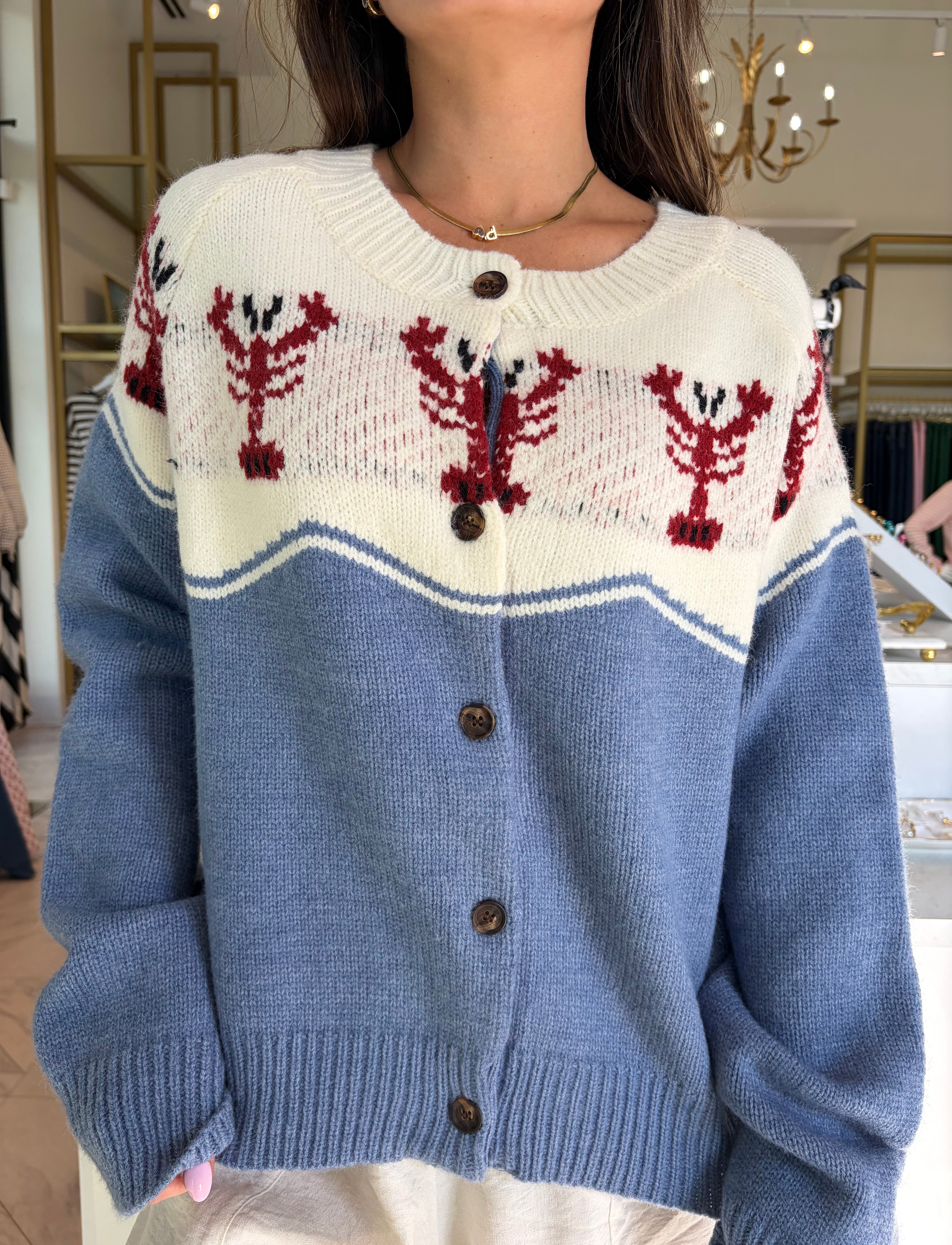 Cape Cod Sweater - Blue