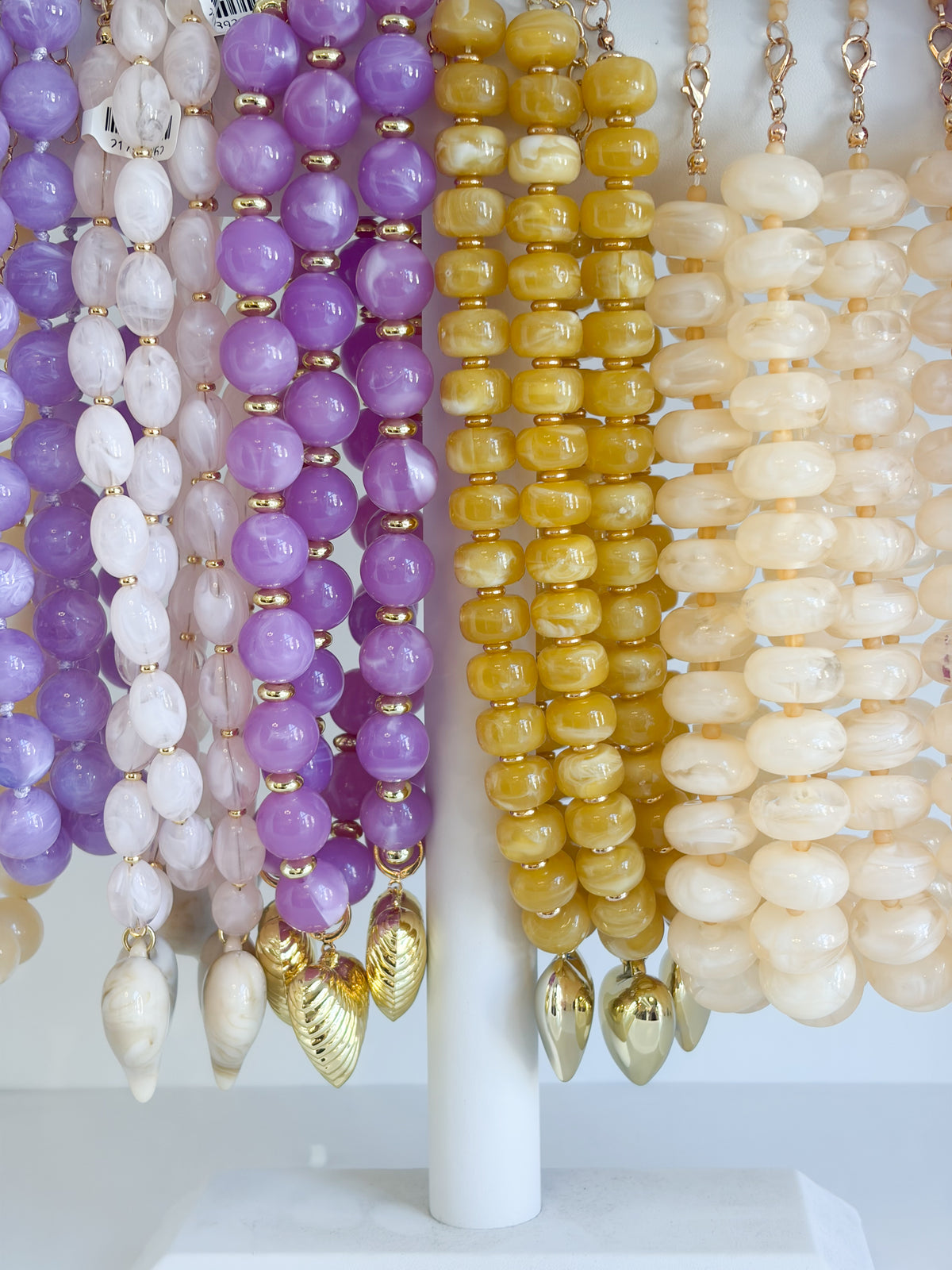 Bailey Necklace - Cream