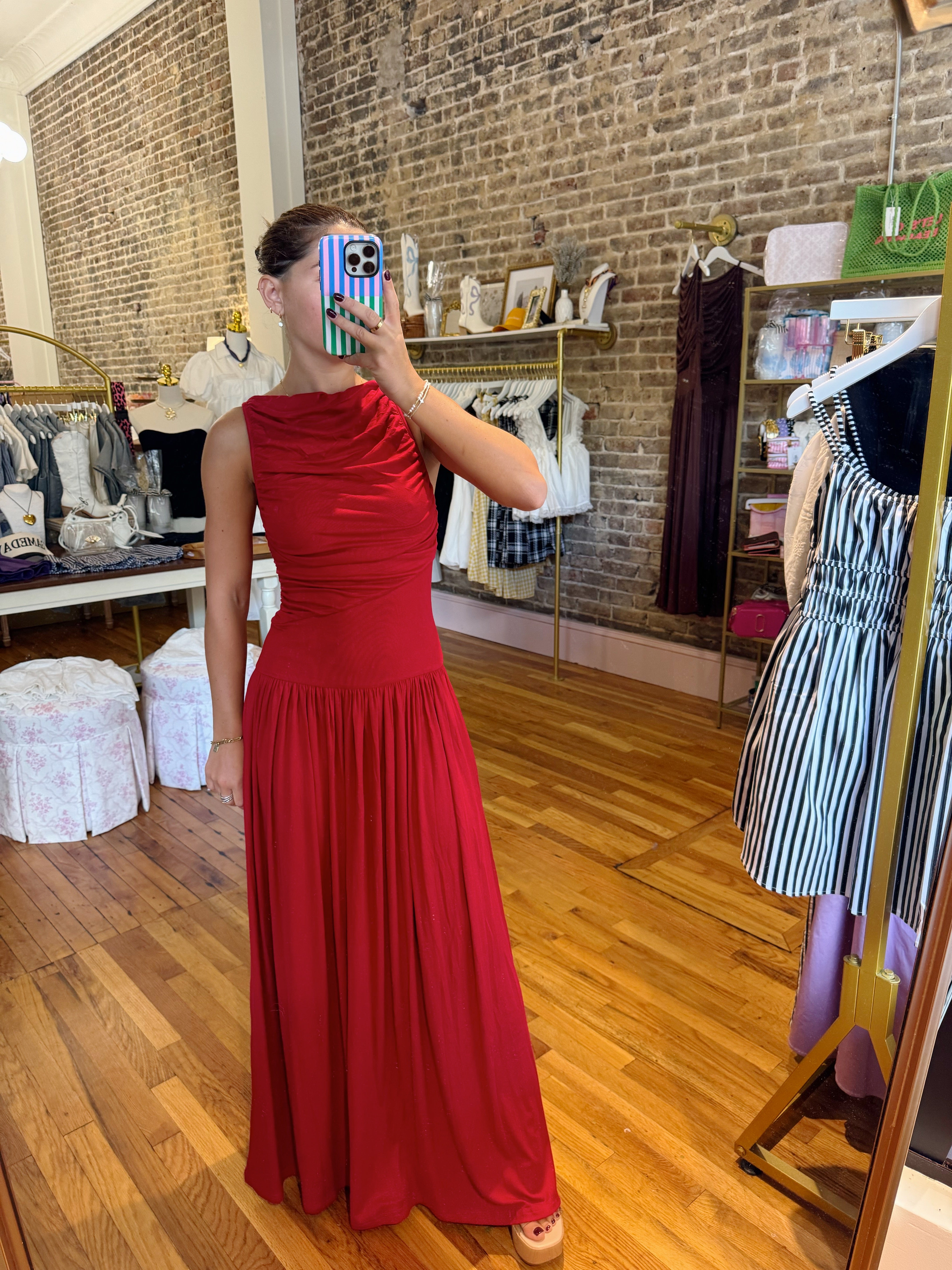 A Love Like Ours Maxi Dress - Red