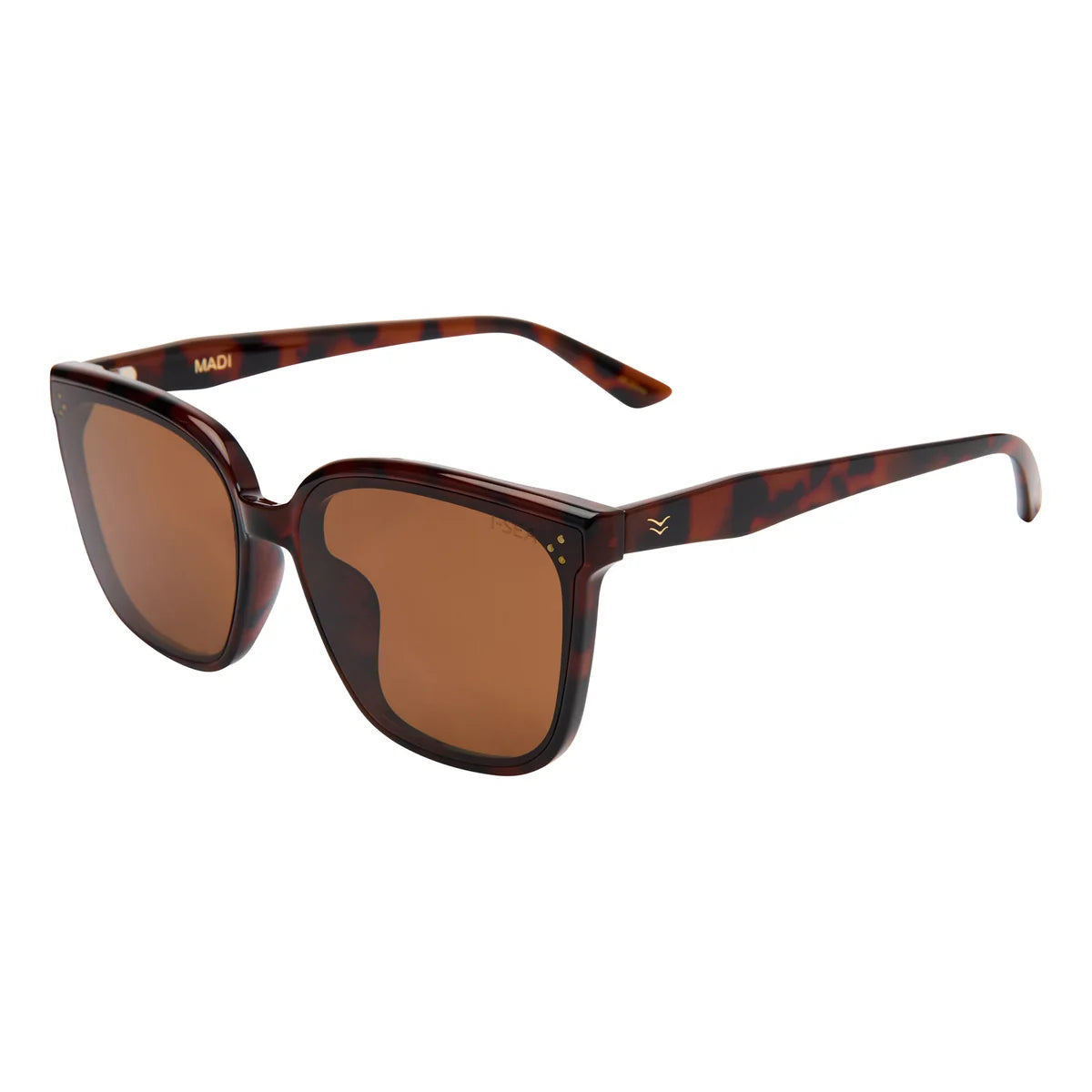Madi Sunglasses - Tort/Brown Polarized Lens