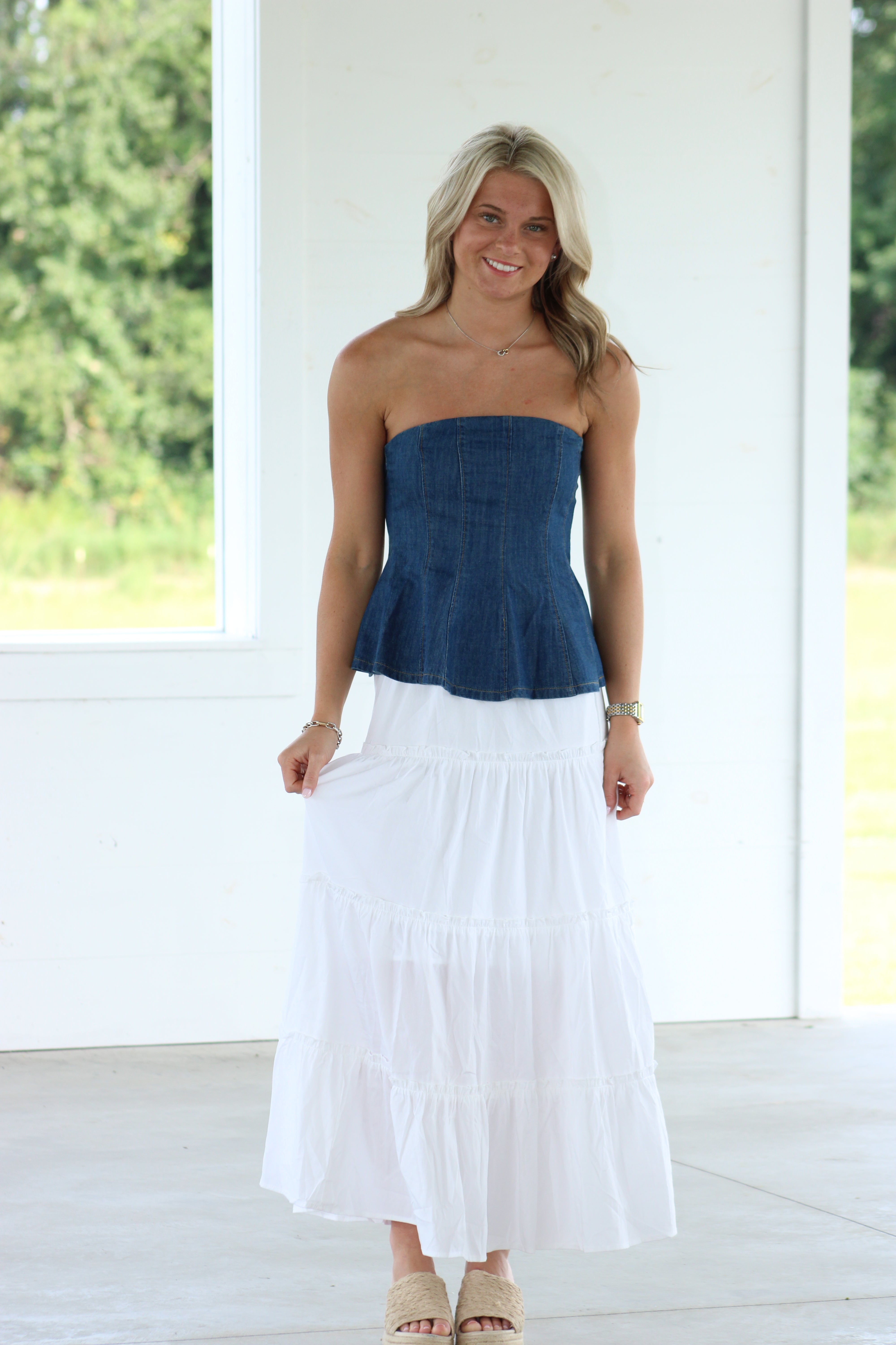 Blue Jean Baby Top - Denim