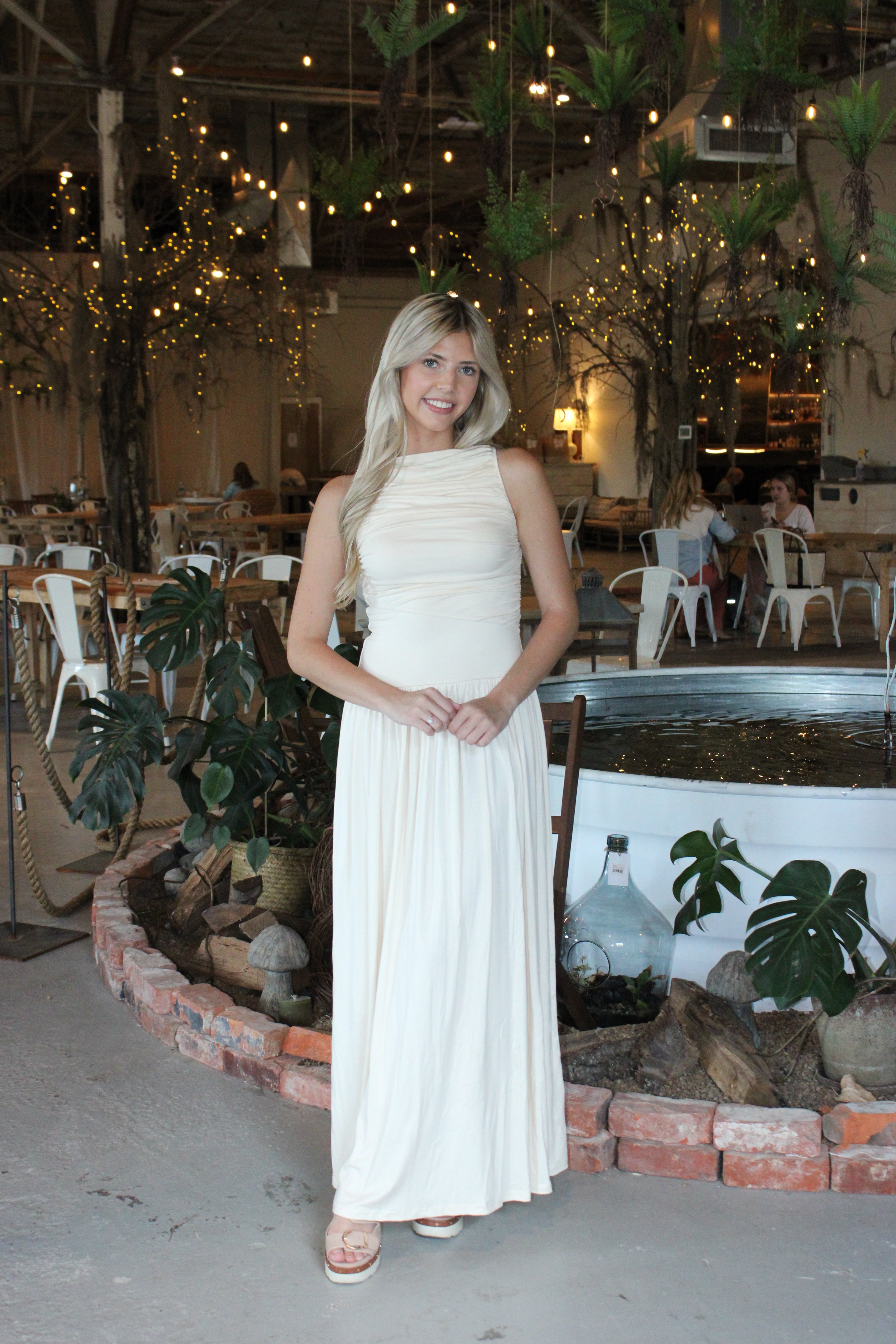 A Love Like Ours Maxi Dress - Cream