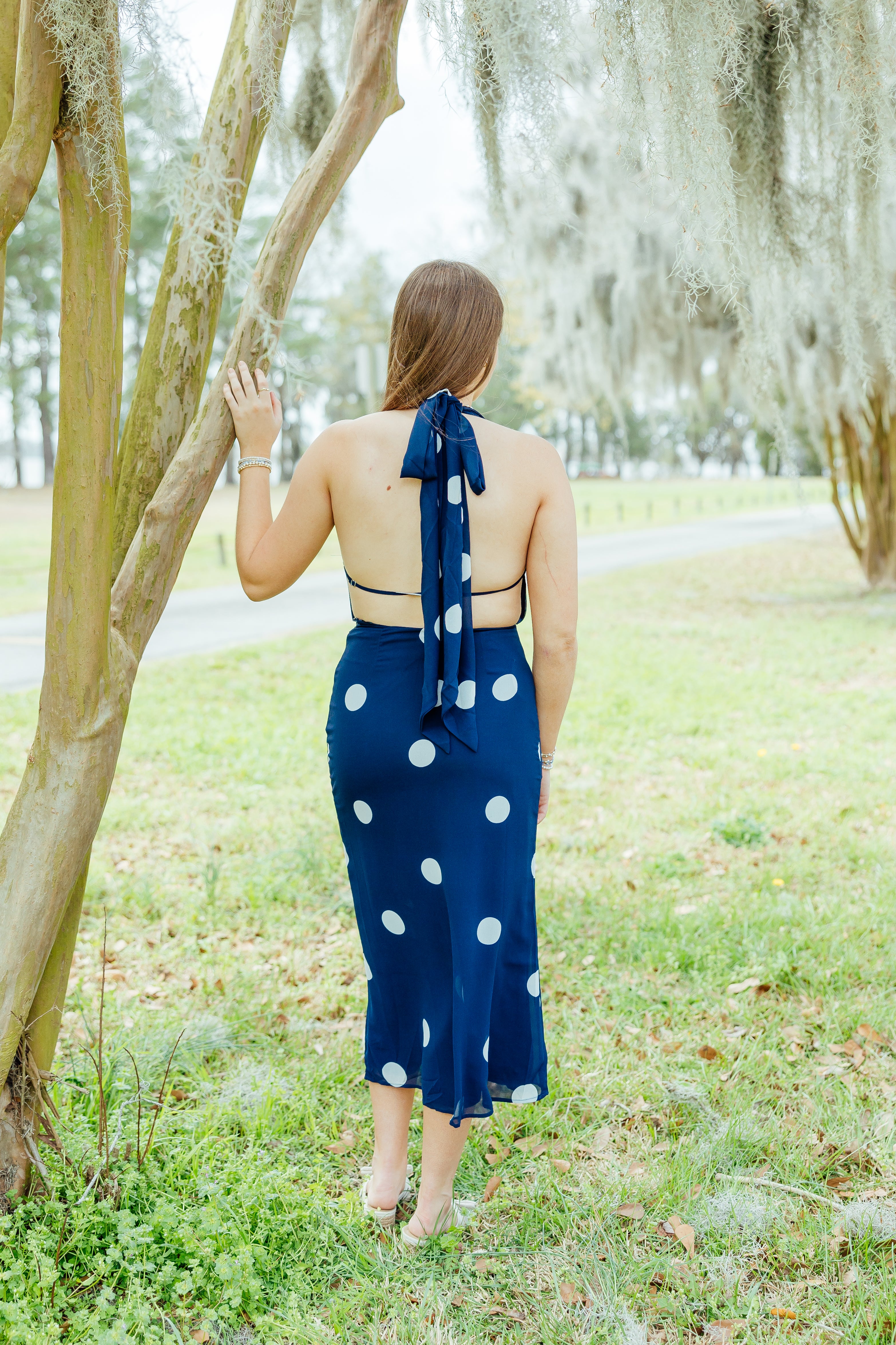 Midnight Show Maxi - Navy