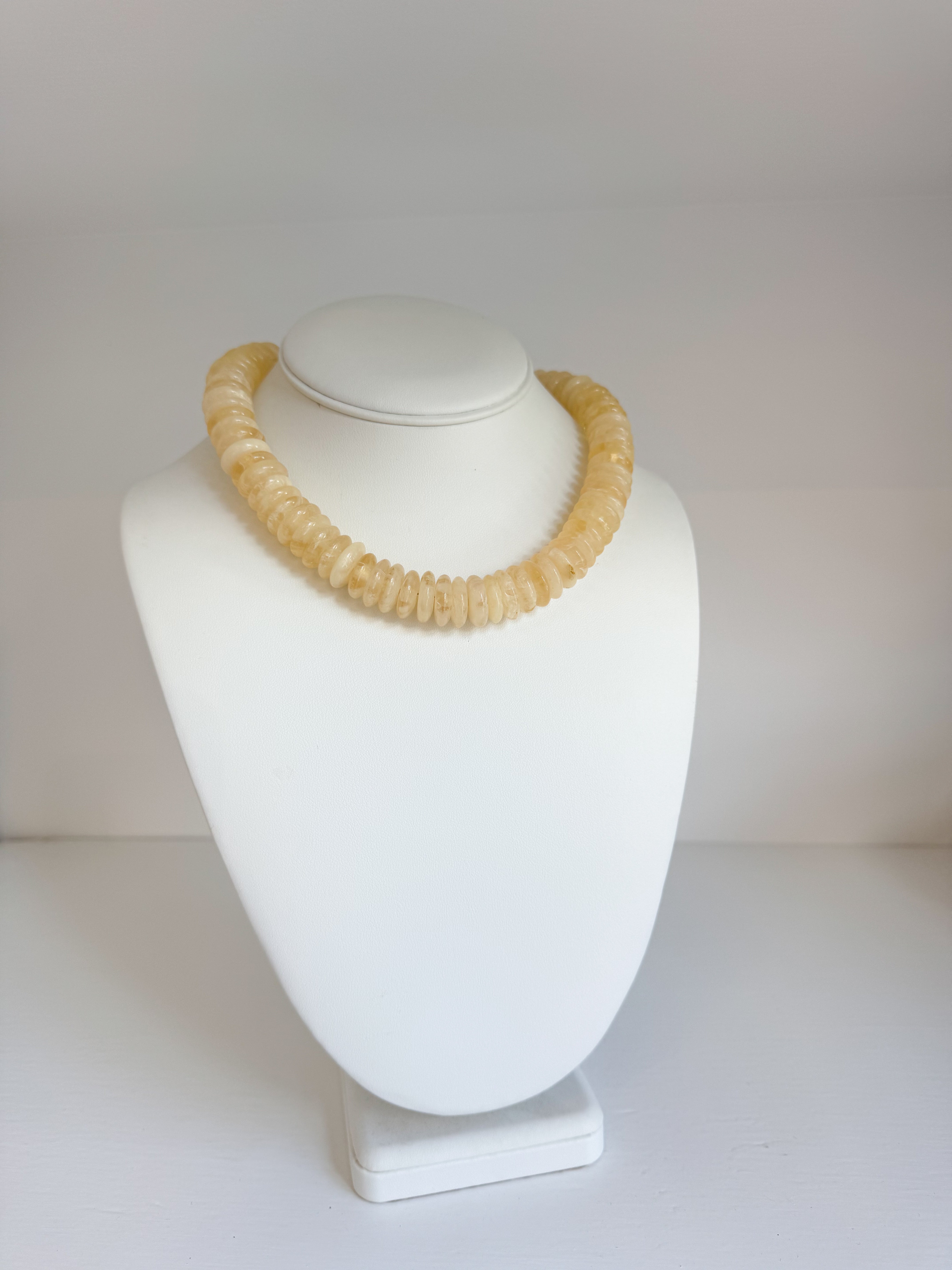 Staple Bead Candy Necklace - Cream
