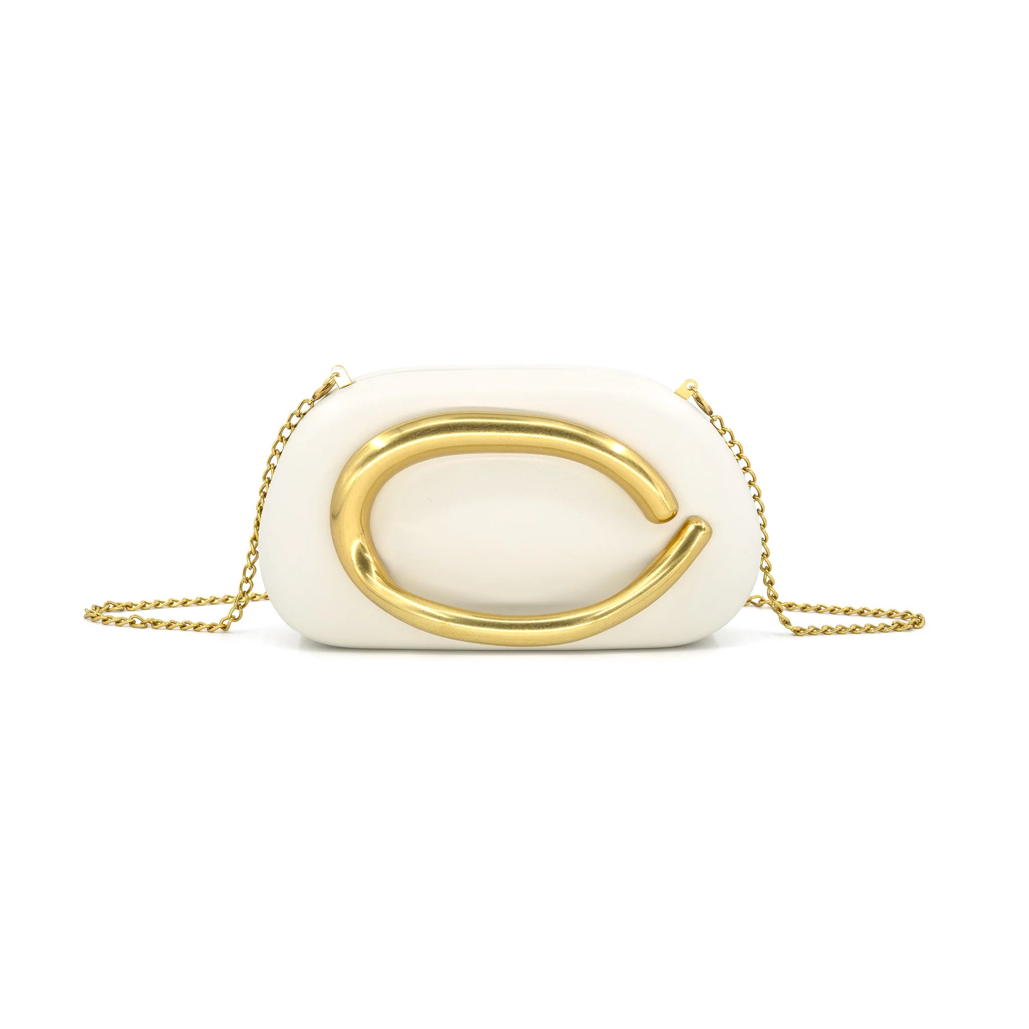 Coastal Evening Clutch - Beige