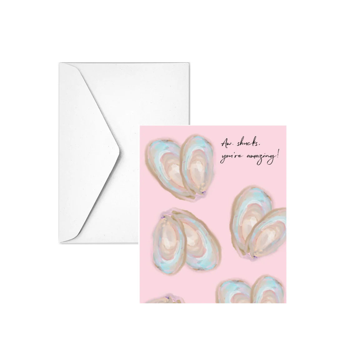 Aw Shucks Greeting Card