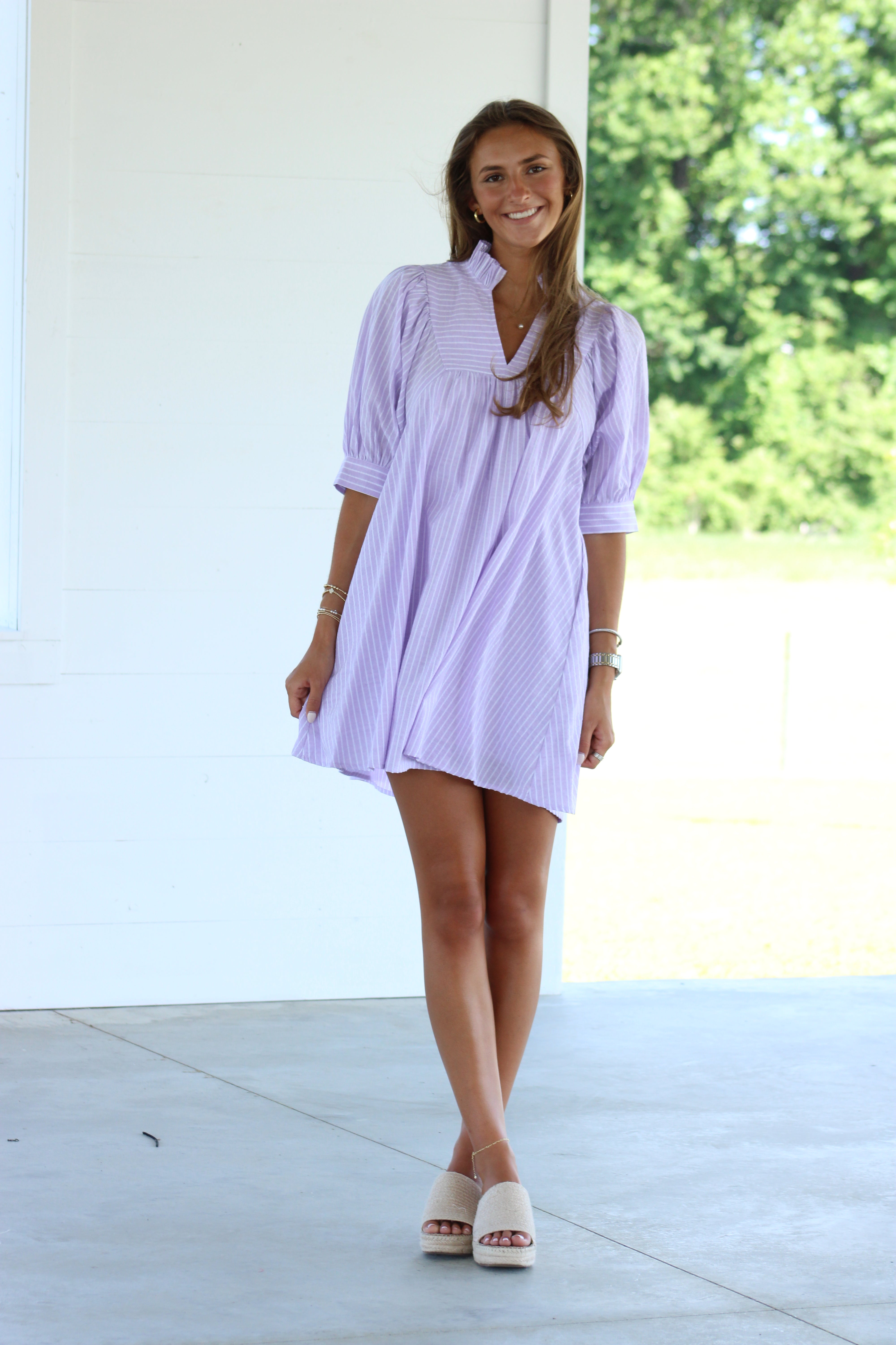 High End Dress - Lavender