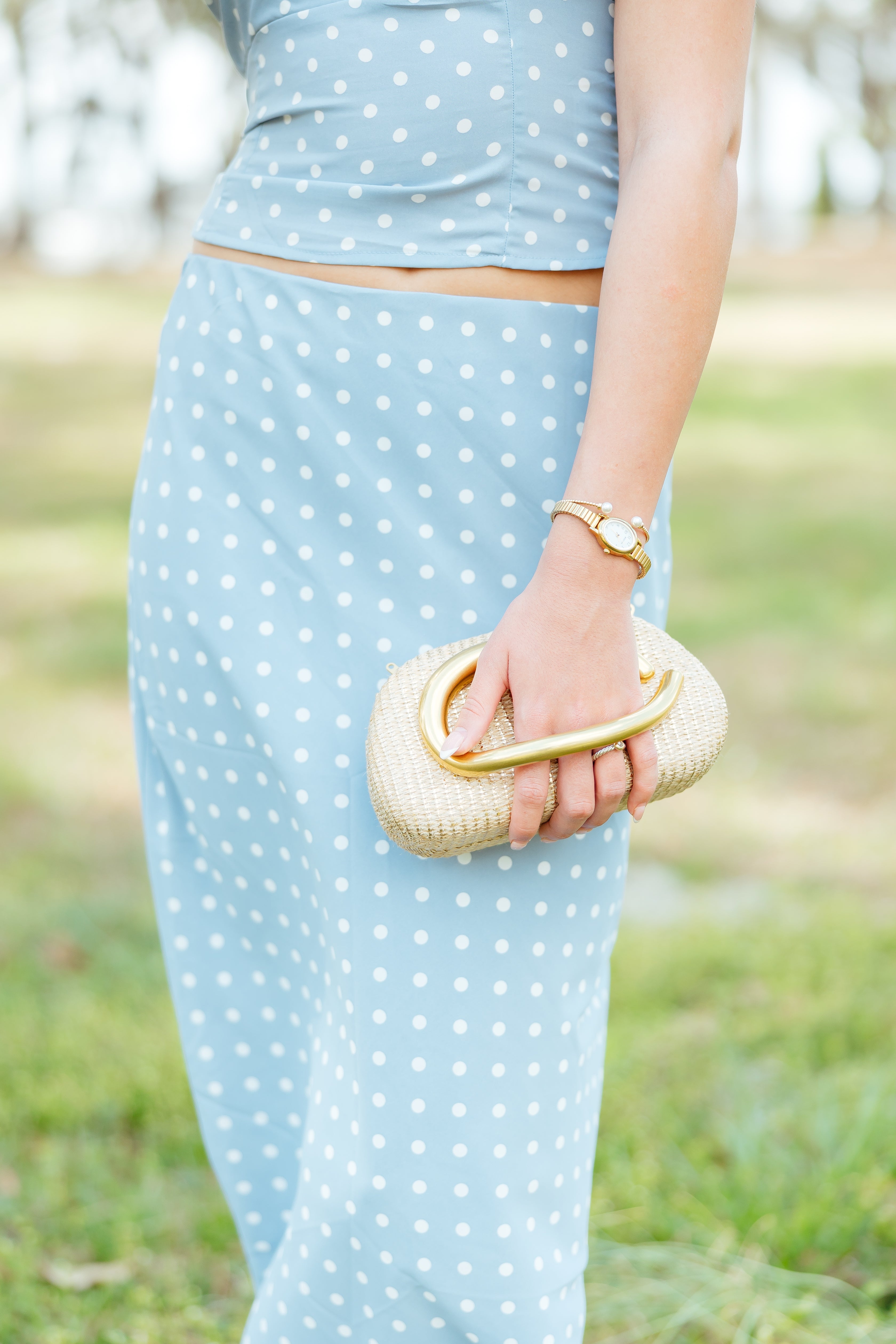 Love At Last Midi Skirt & Top Set - Blue