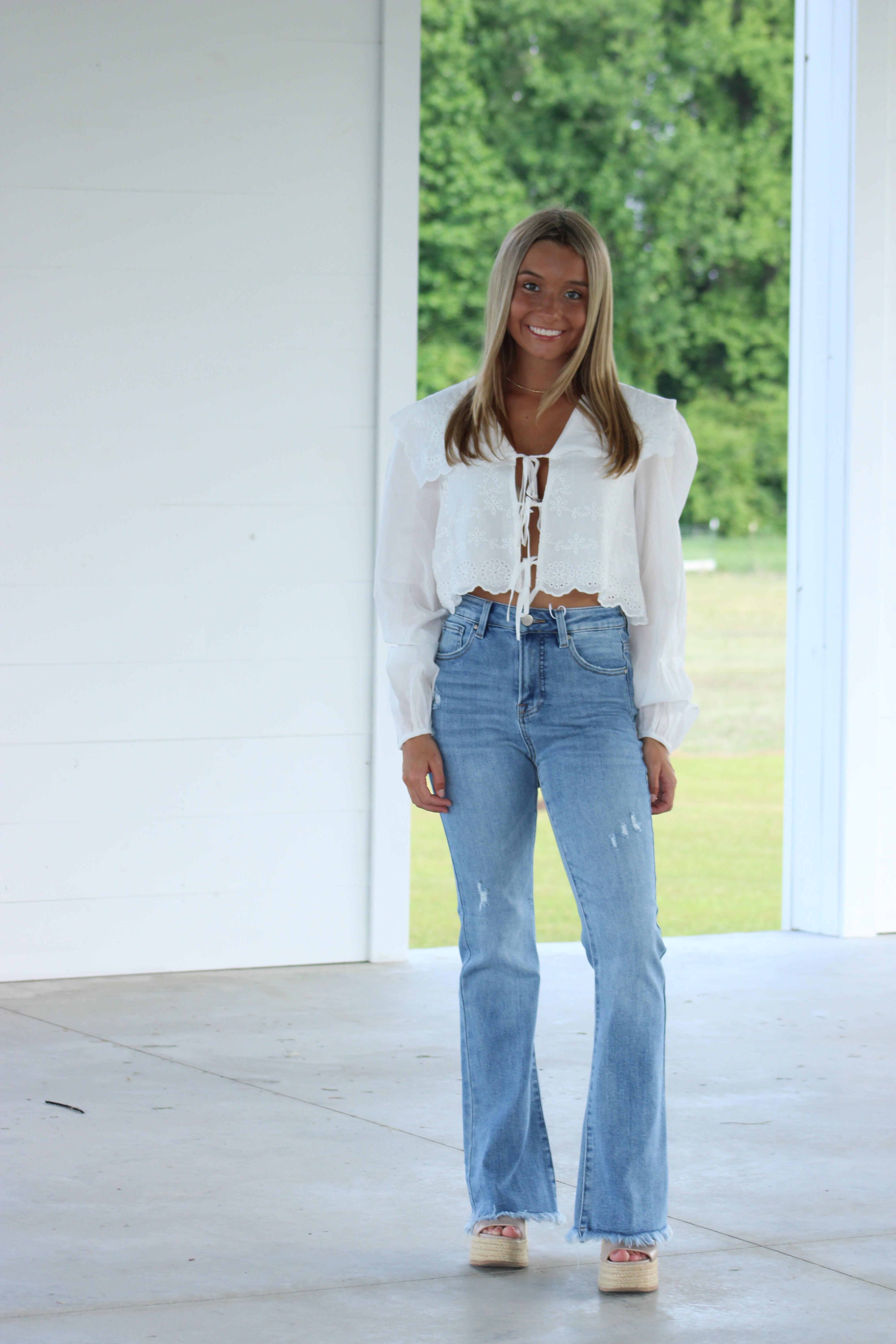 Ellison Top - White