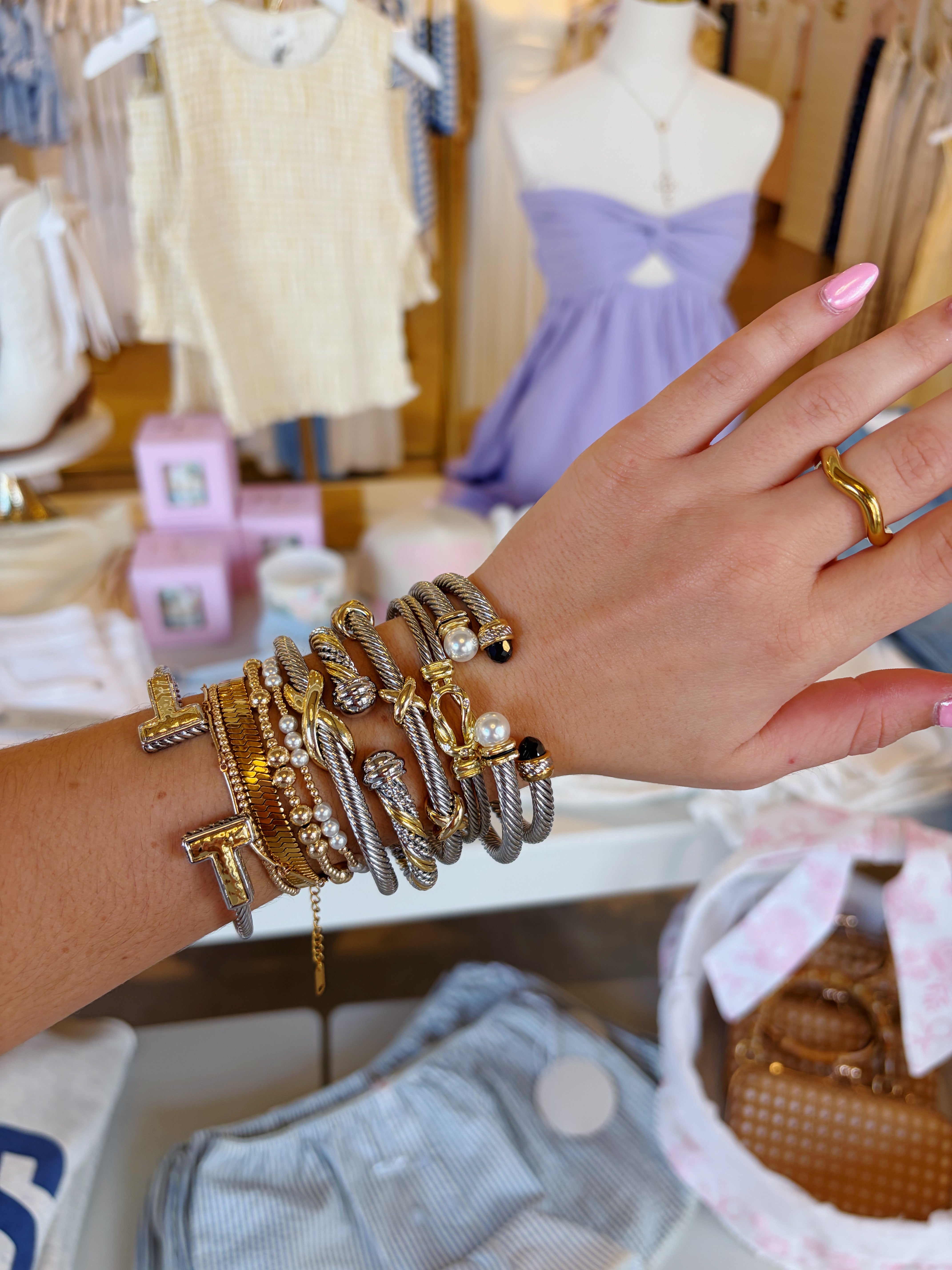 Two Toned Bracelets