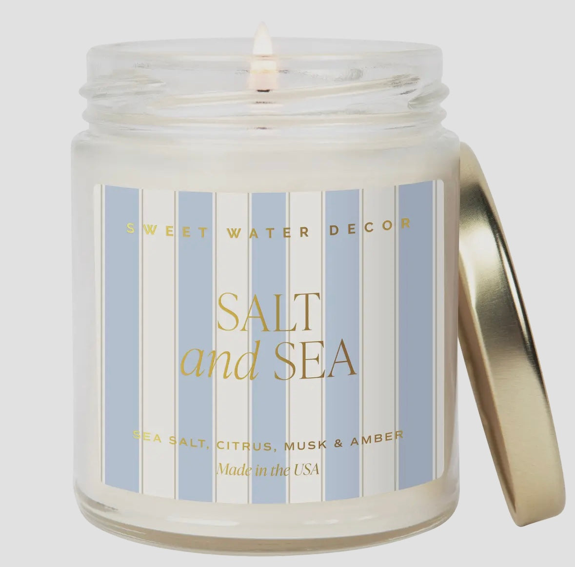 Salt and Sea 9oz Soy Candle