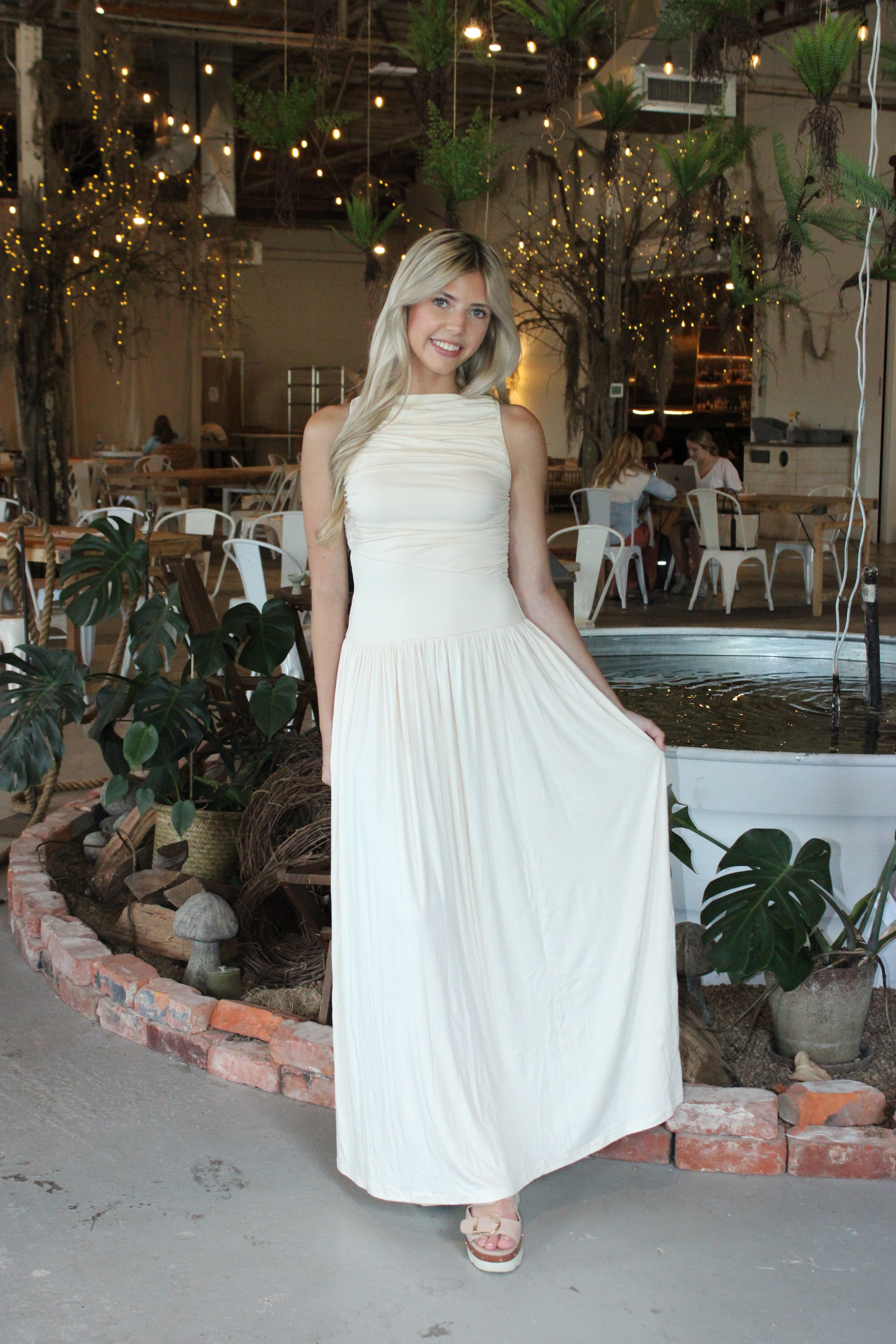 A Love Like Ours Maxi Dress - Cream