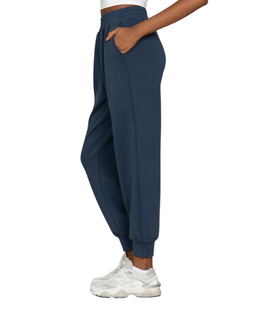 Gold Hinge LuxeSoft Lounge Jogger - Navy
