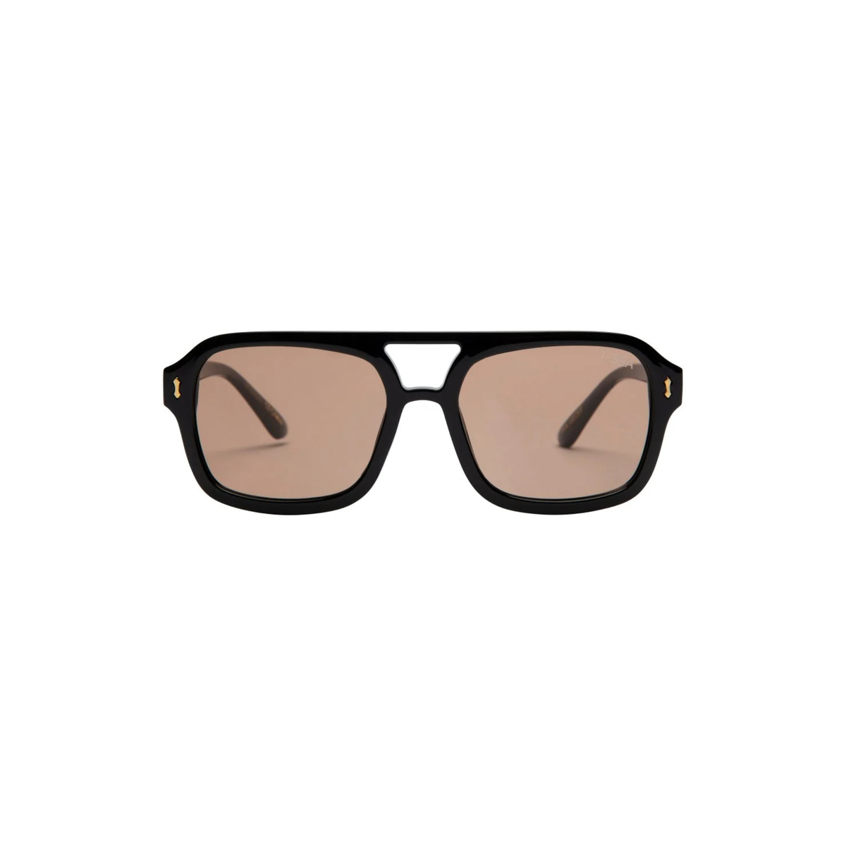 Royal Sunglasses - Black/ Brown Lens