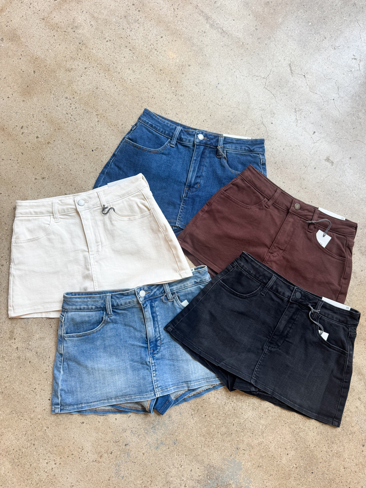 Dixie Denim Skort