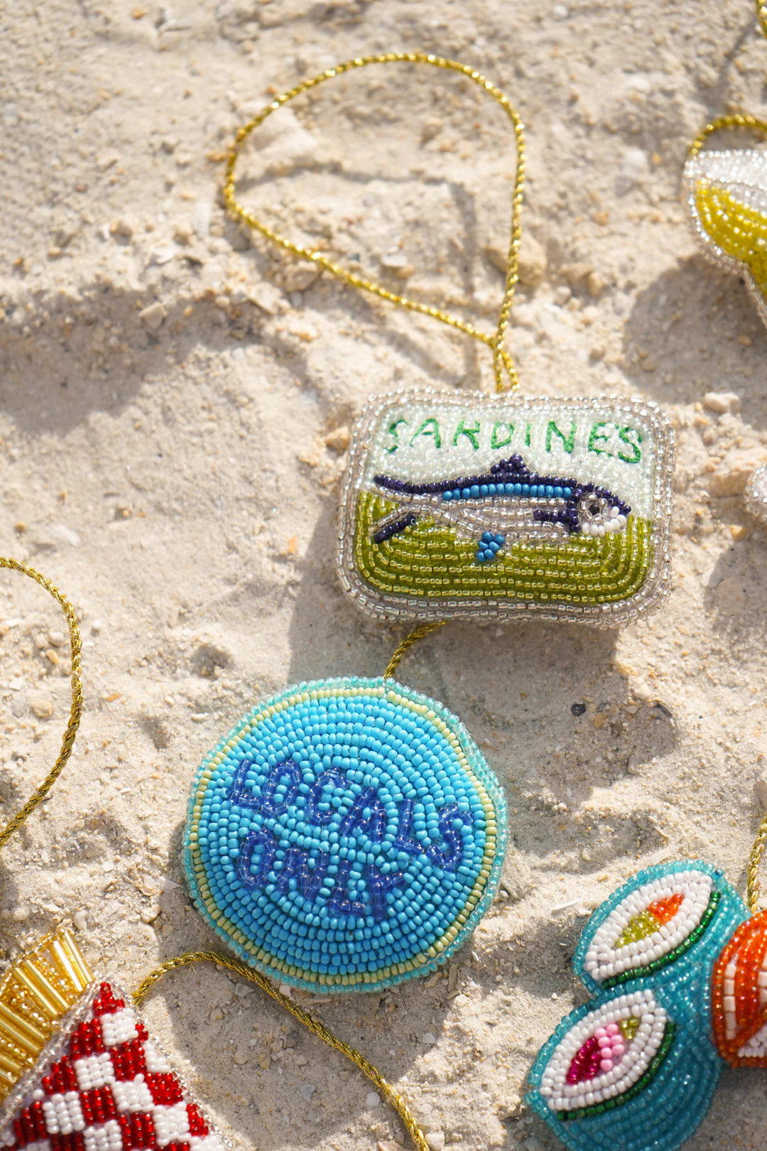 Sadine/Locals Only Beaded Bag Charm
