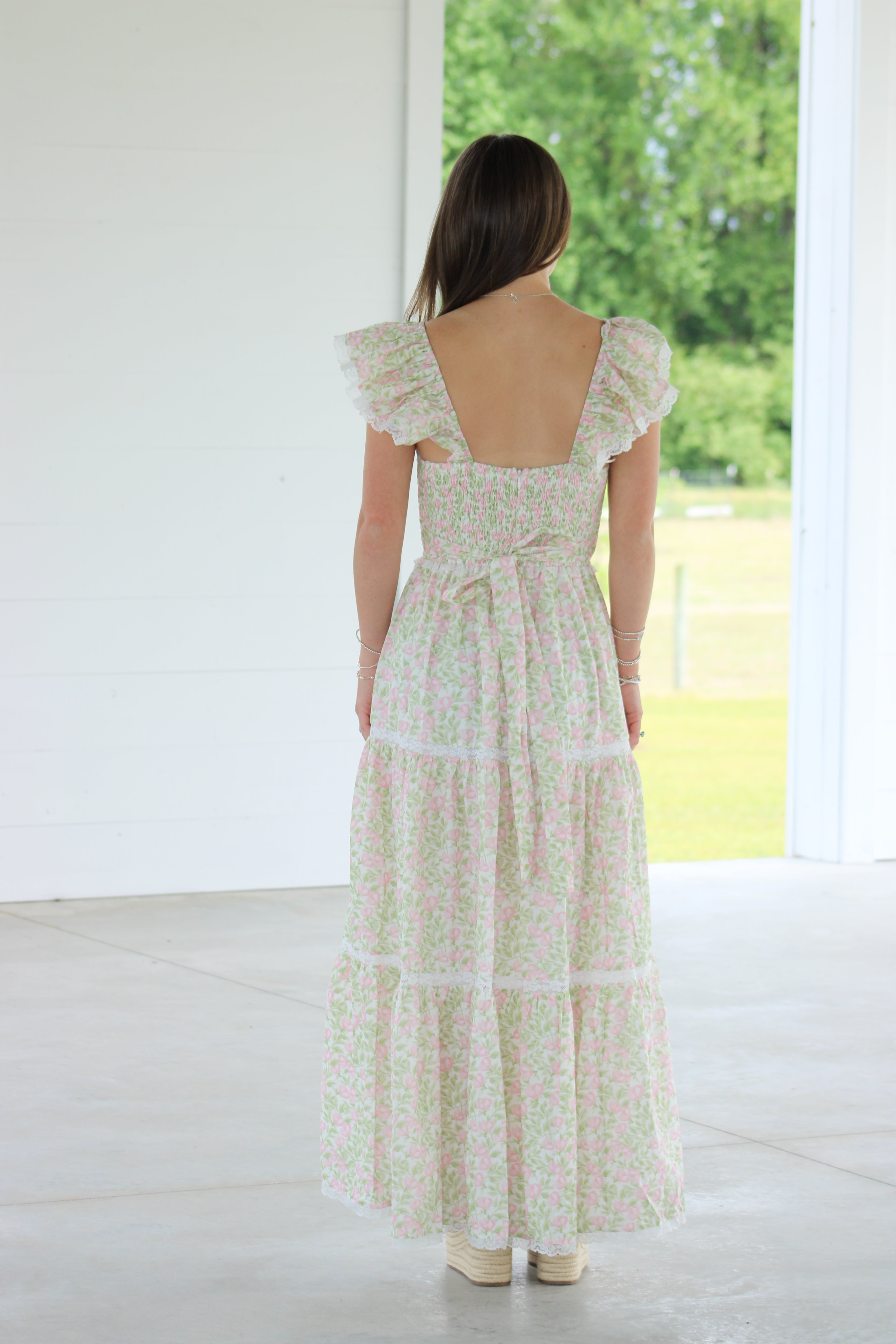 Quinn Midi Dress - Pink