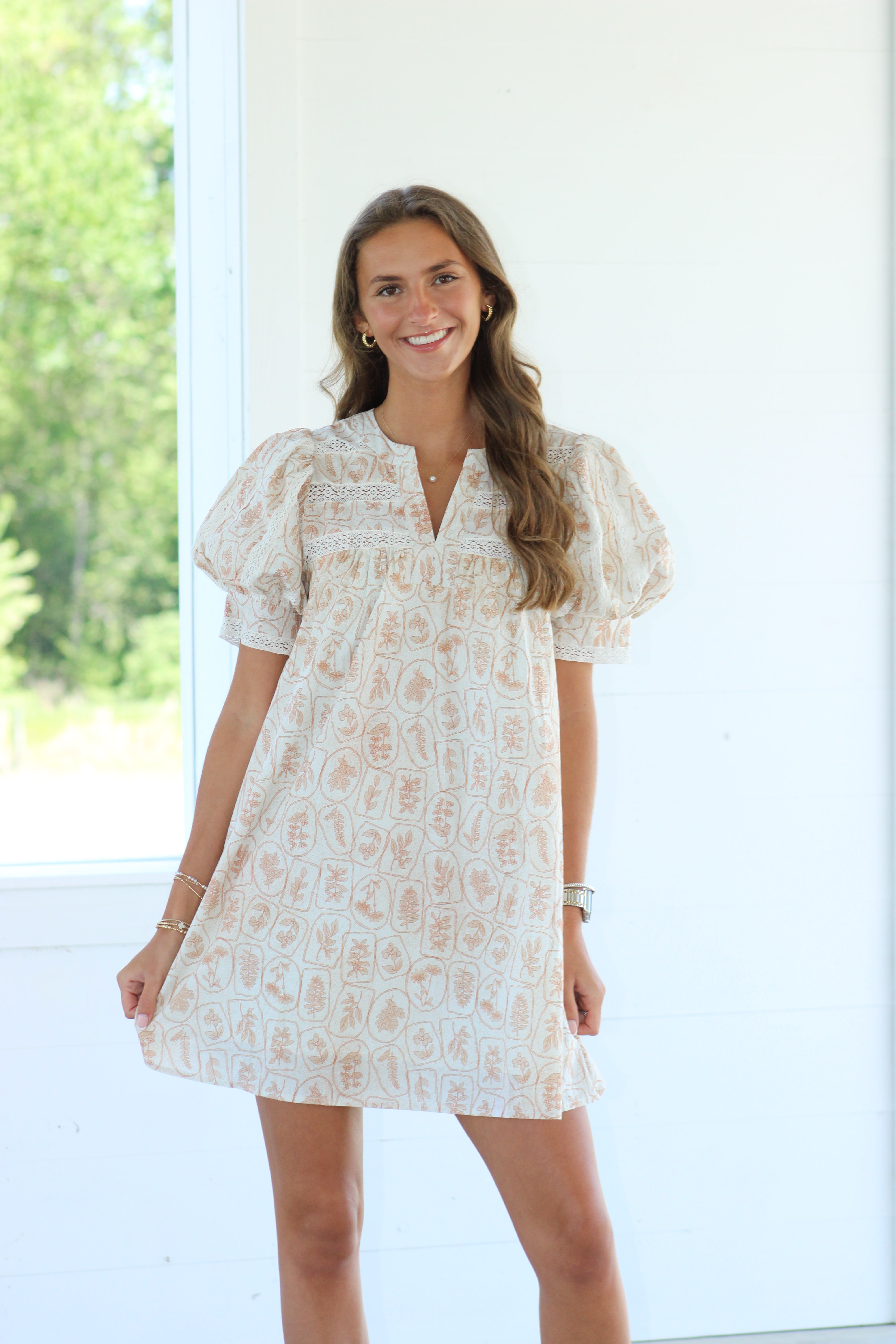 Happy Now Dress - Latte