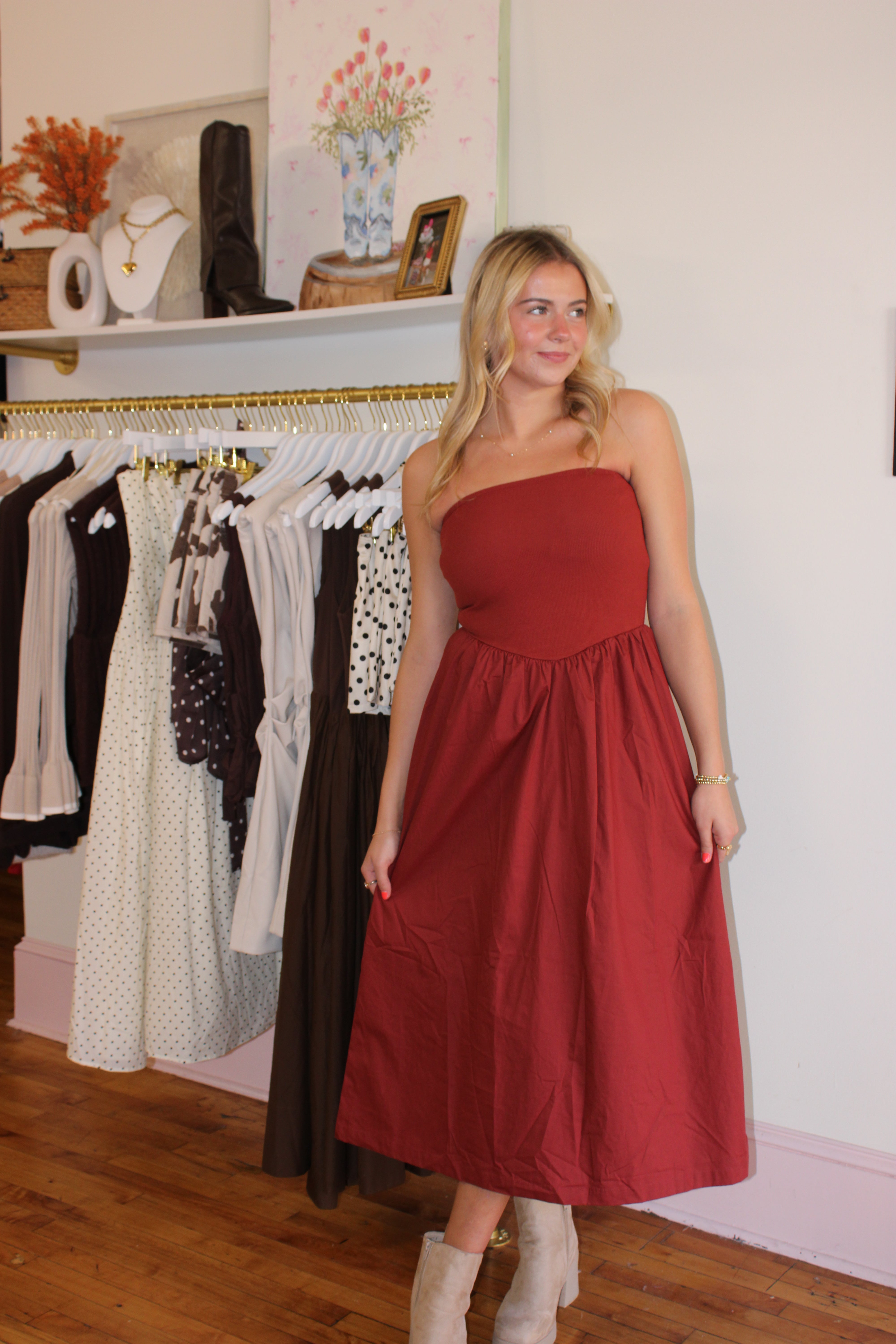 Take It From Here Maxi - Rust