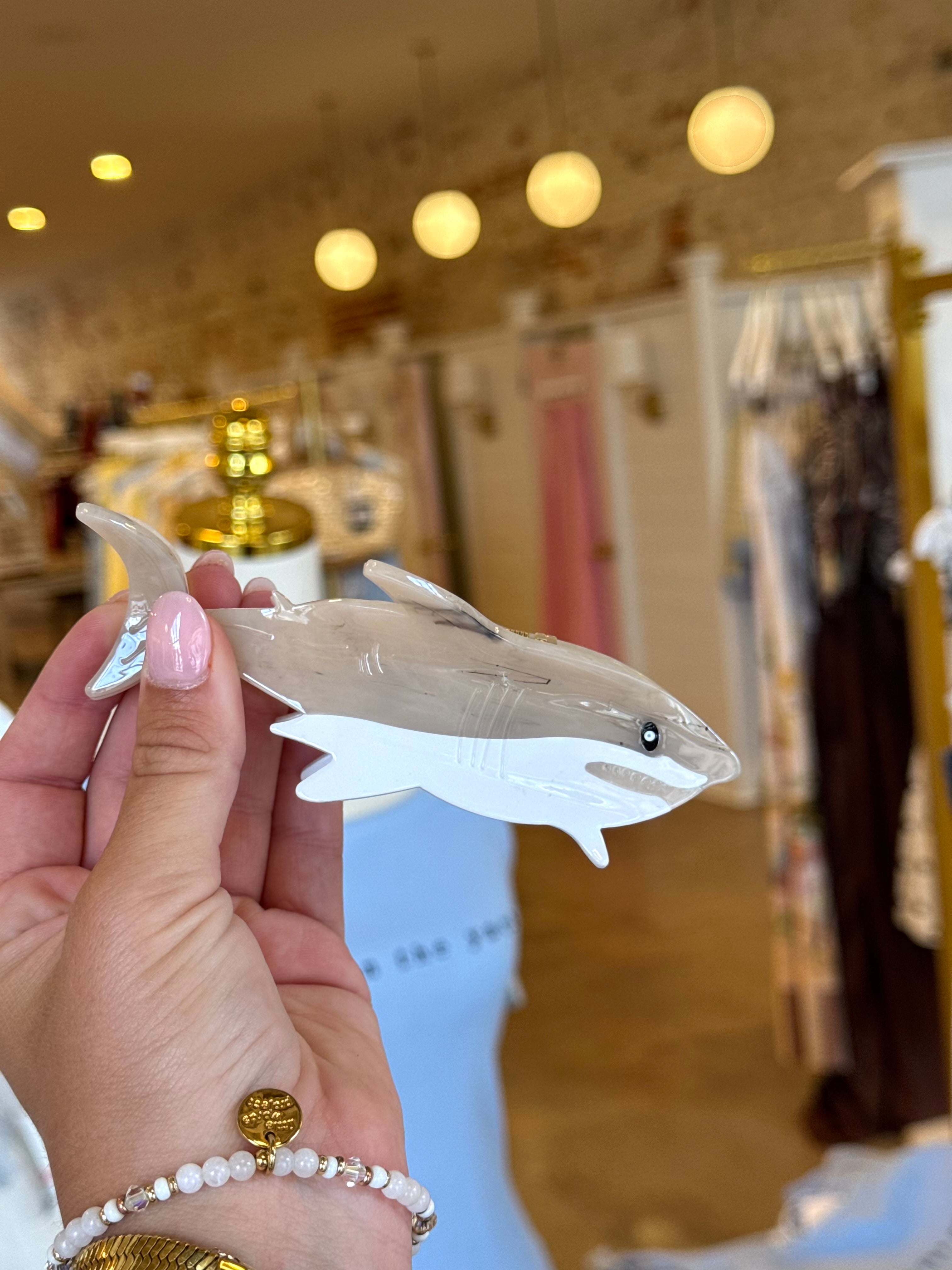 Shark Hair Claw - Brown