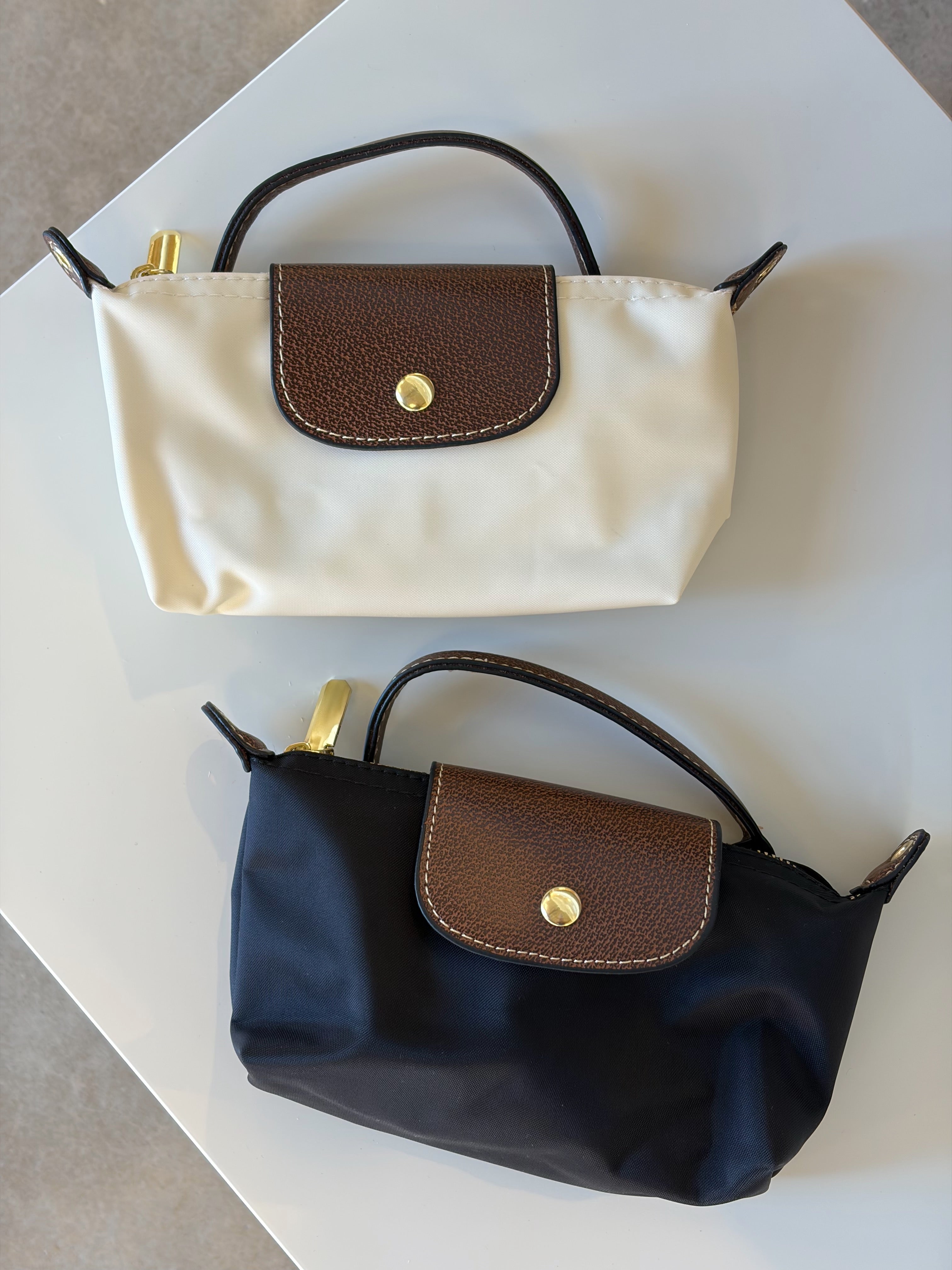 Color Block Flap Mini Bag