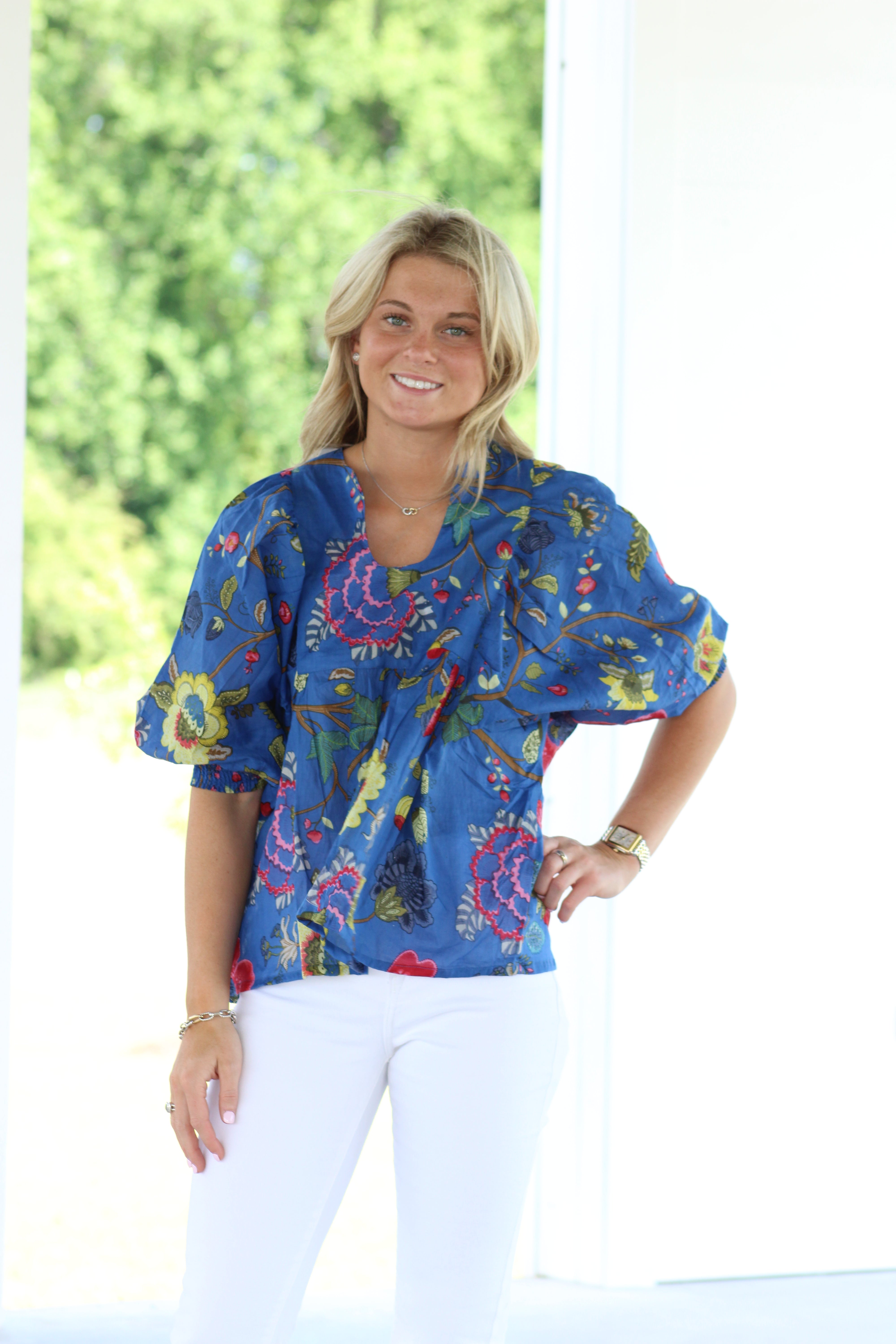 Lorilei Top - Periwinkle