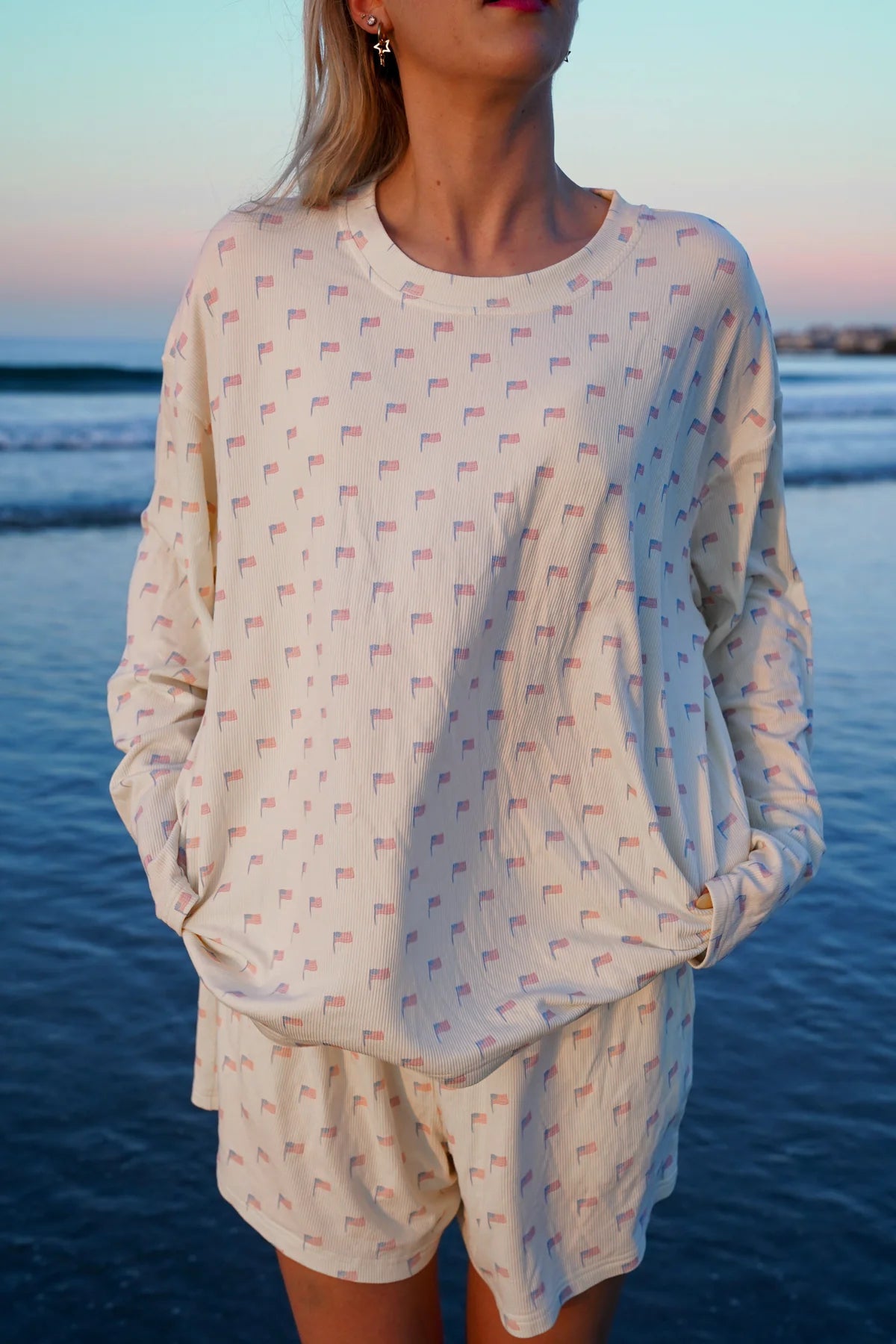American Flag Lounge Set - Top