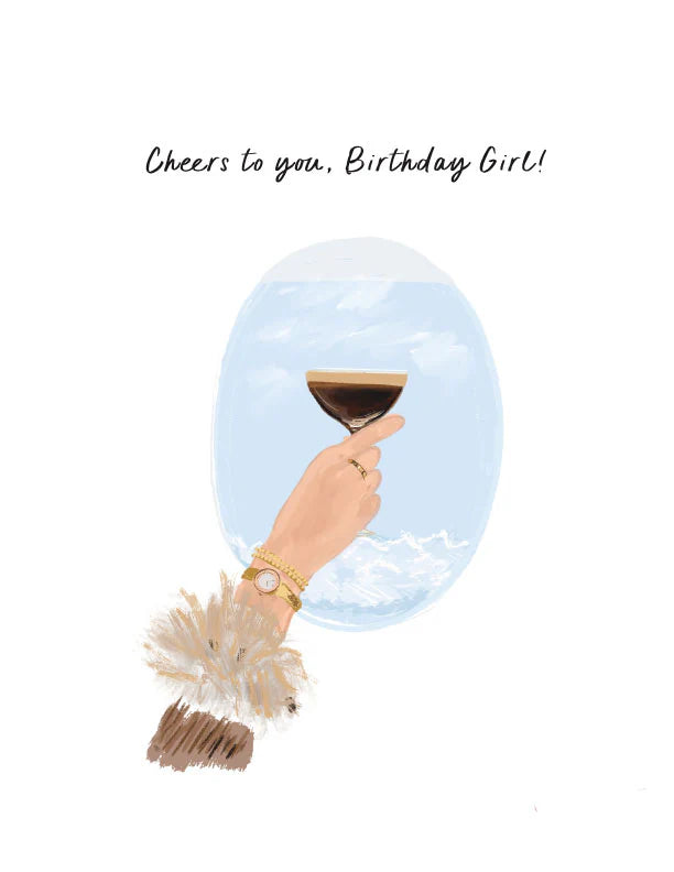 Birthday Girl Greeting Card