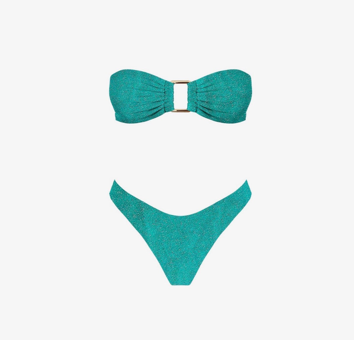 Bora Bikini Set - Green Shimmer