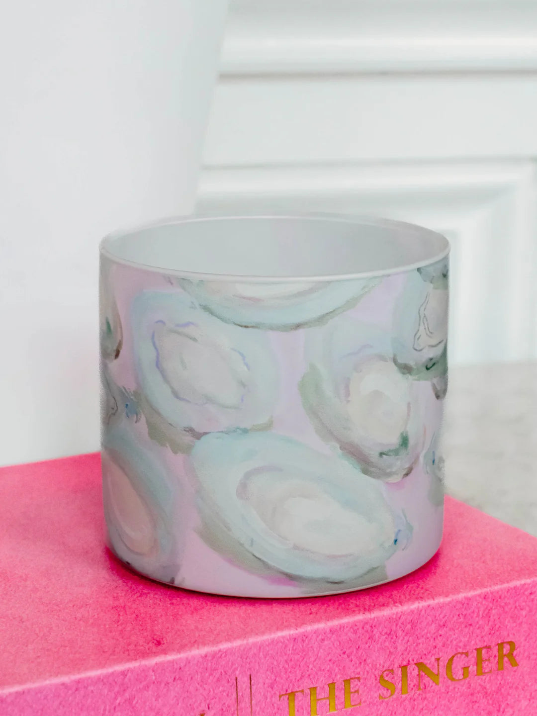 Palm Beach Oyster Candle - Pink