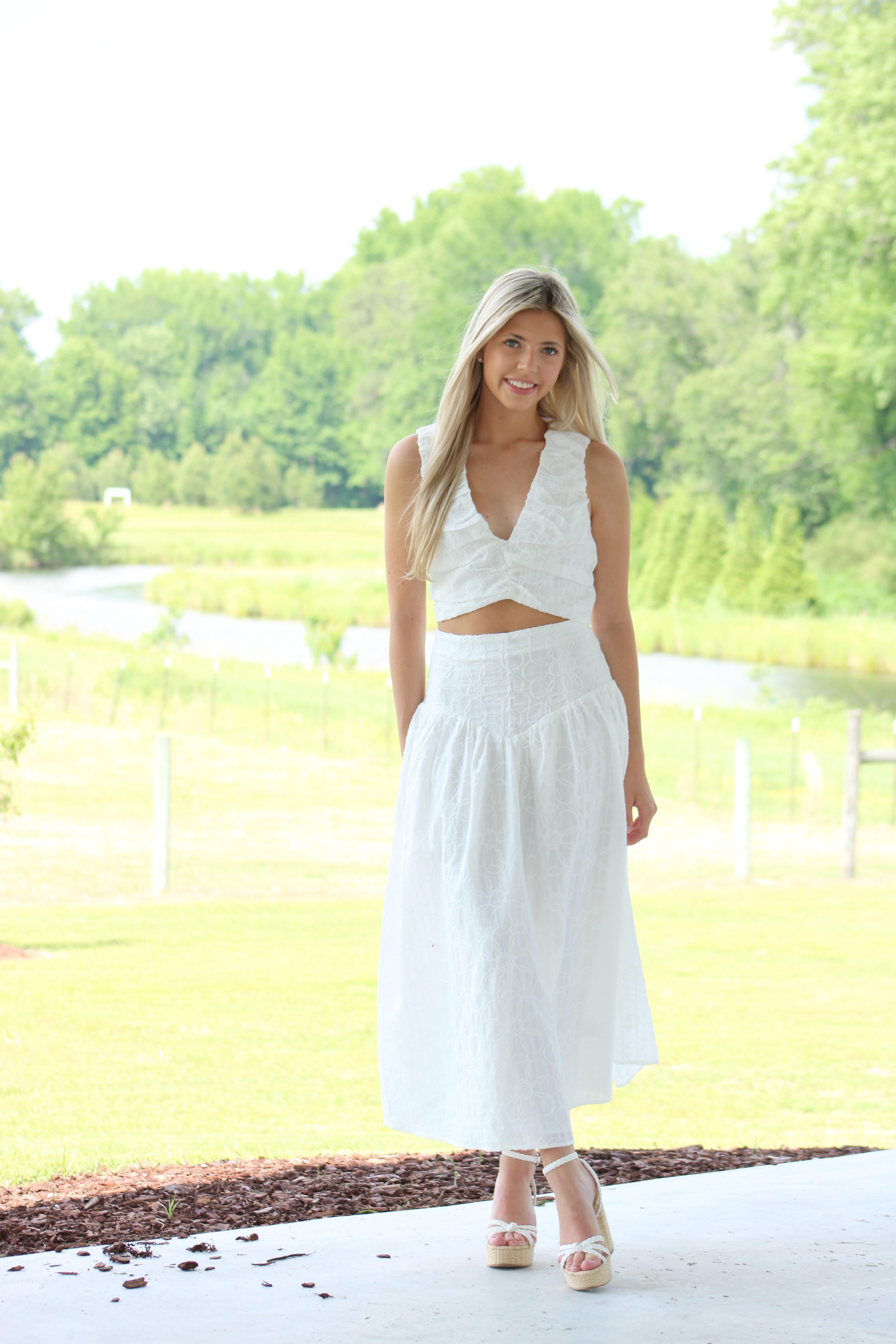 Oak Island Set - White Floral