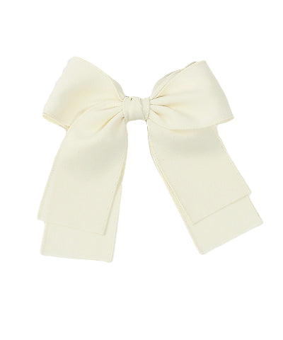 Cream Hair Bow (Middle)
